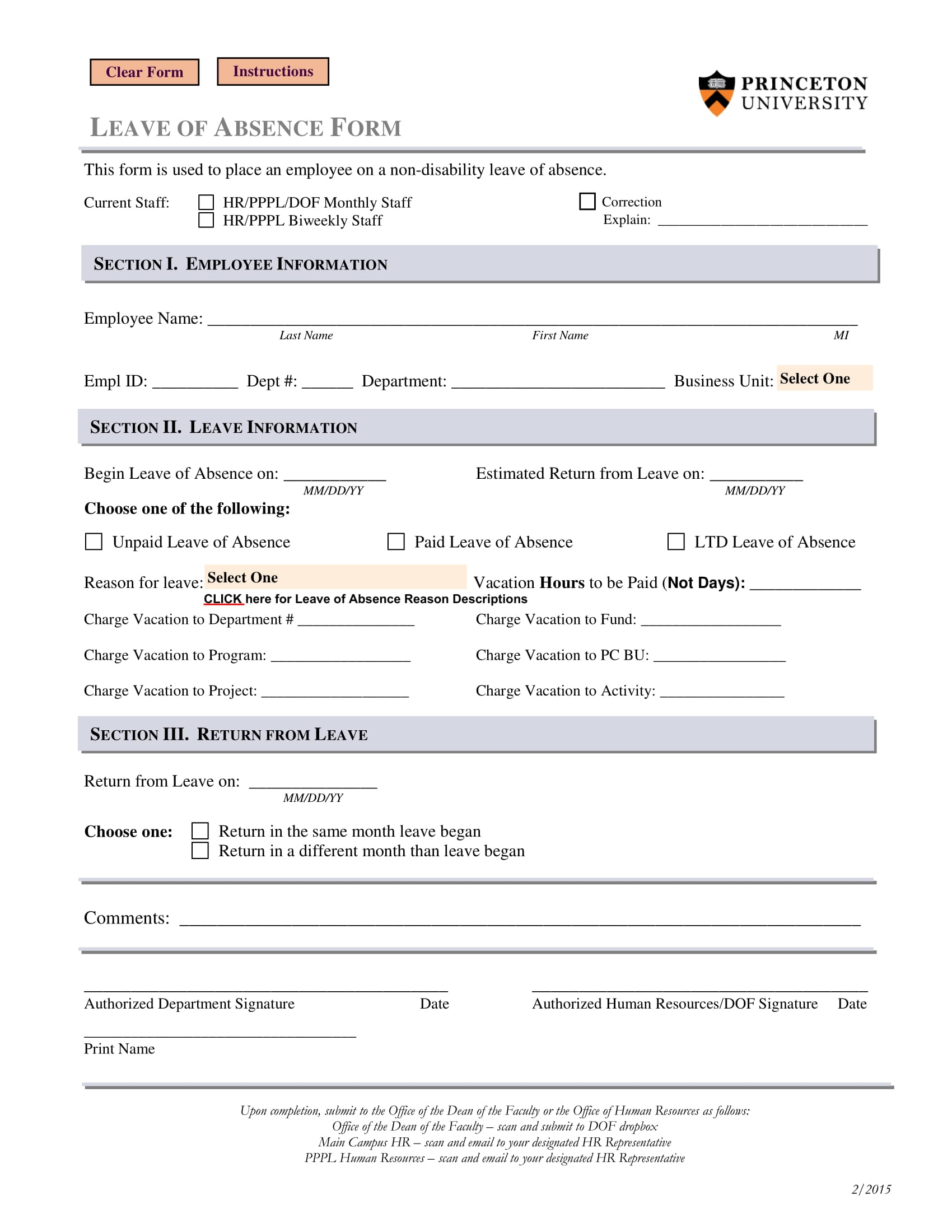 24 HR Forms Examples To Download