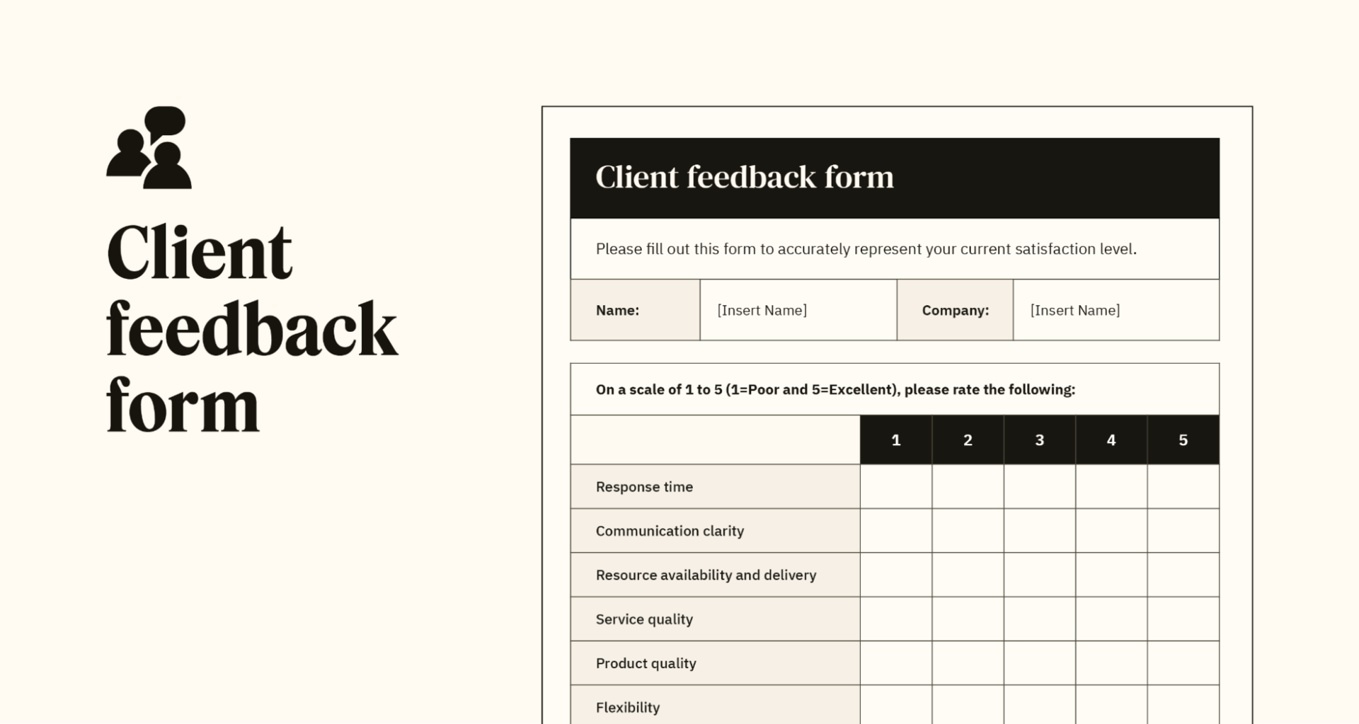25 Free And Customizable Feedback Form Templates