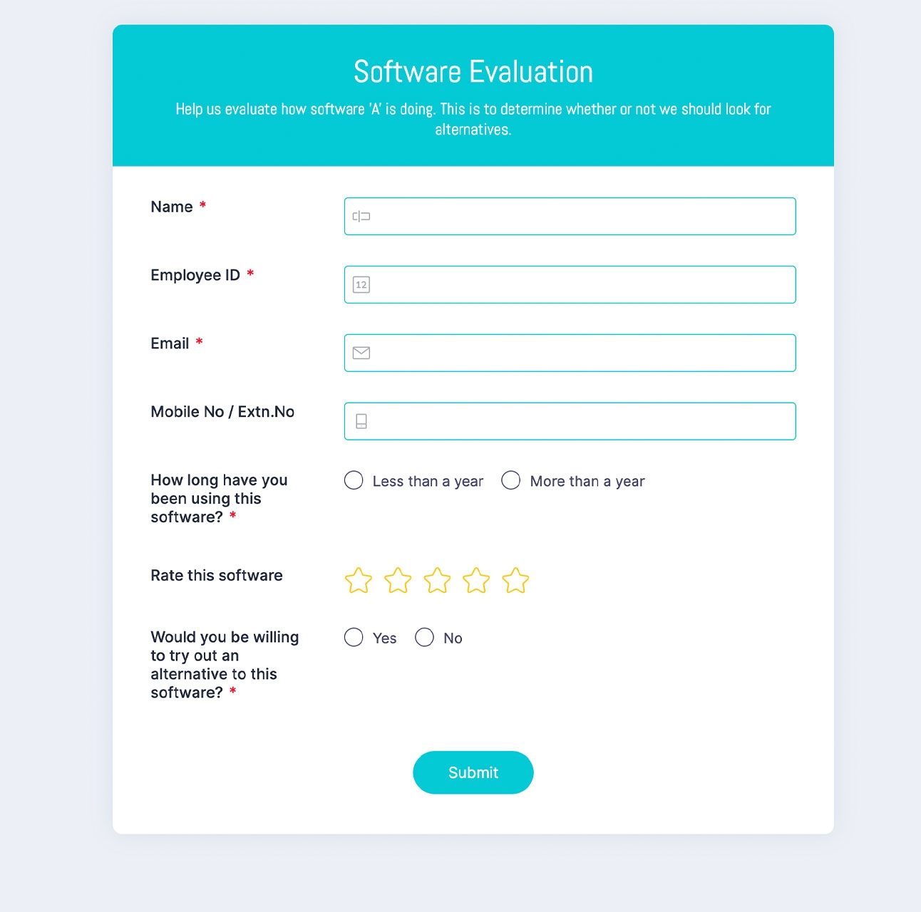 Business Forms Templates