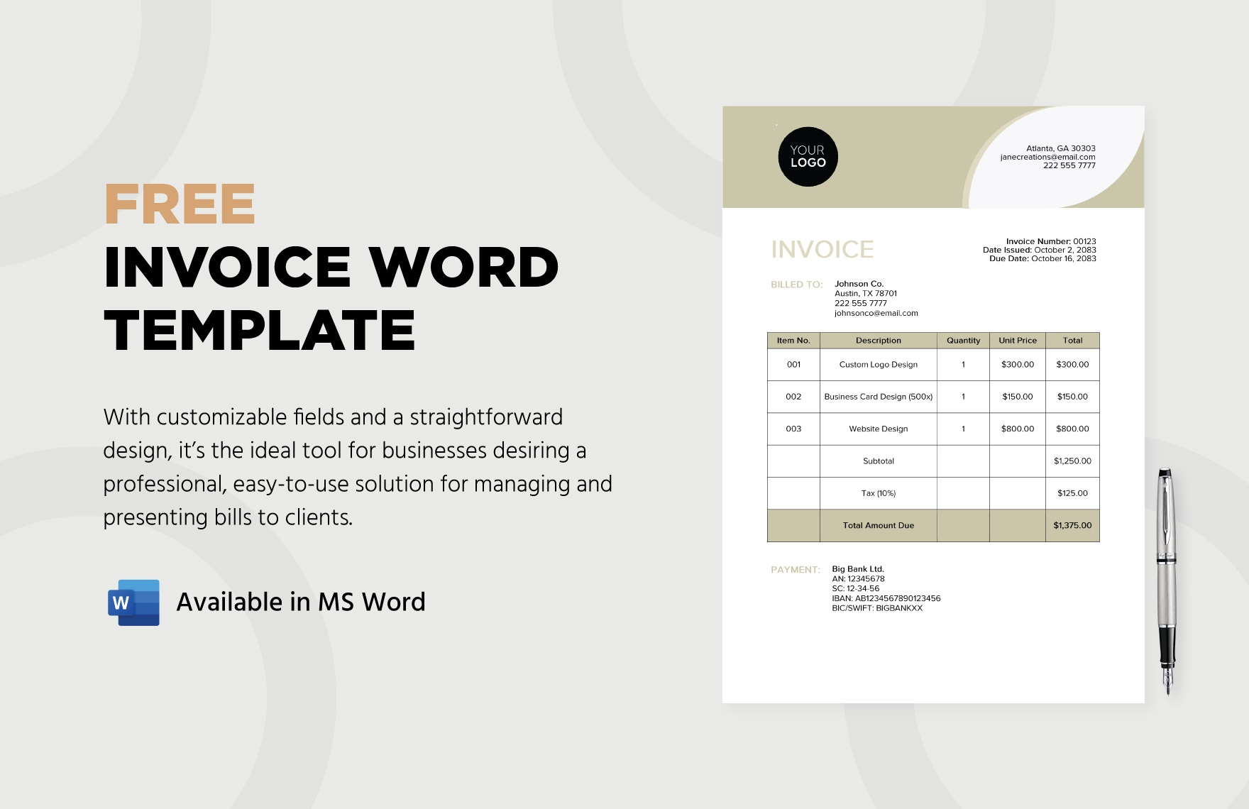 Microsoft Word Forms Templates
