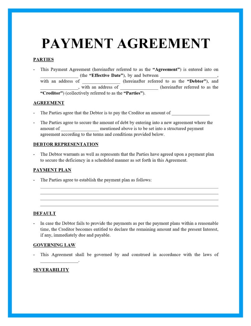 Contract Forms Template