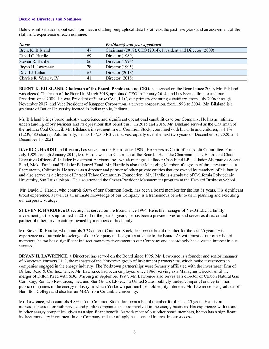 Board Of Directors Nomination Form Template
