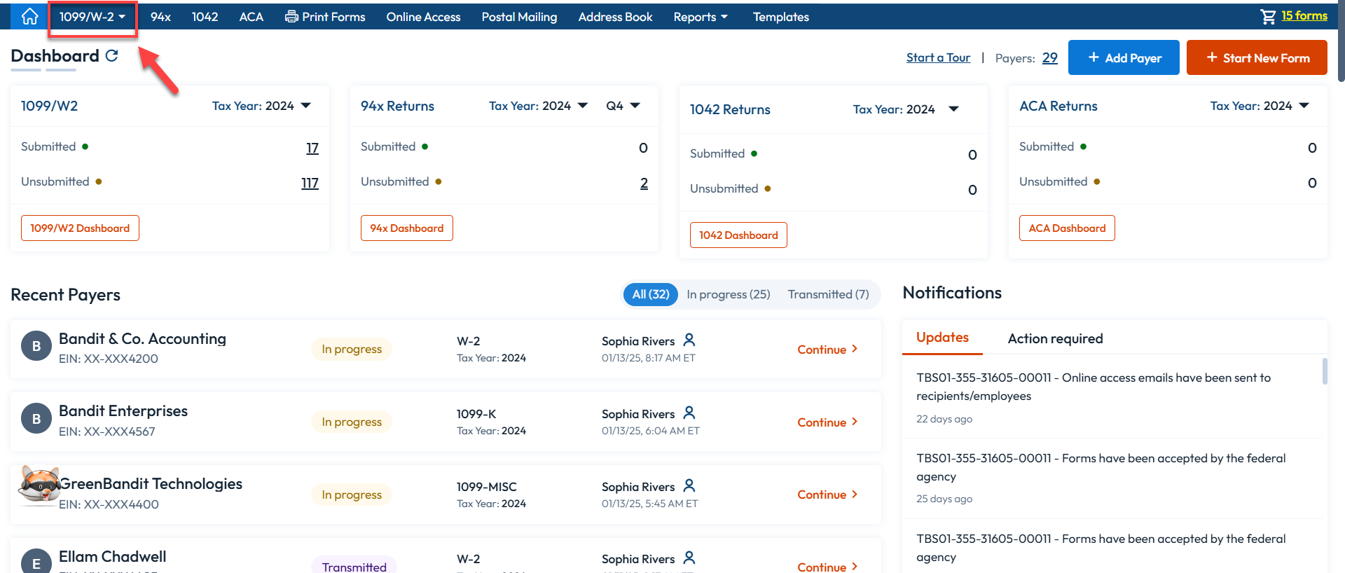 How To Bulk Upload 1099 Forms Using Your Own Template 