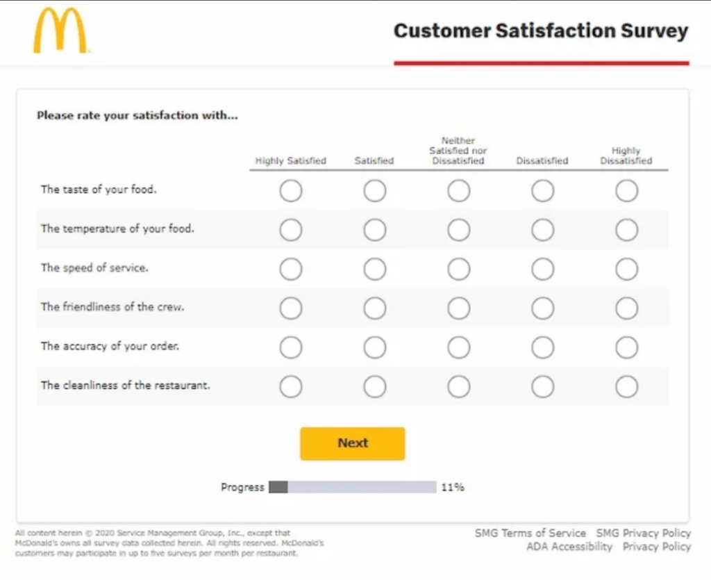 Customer Feedback Form Template