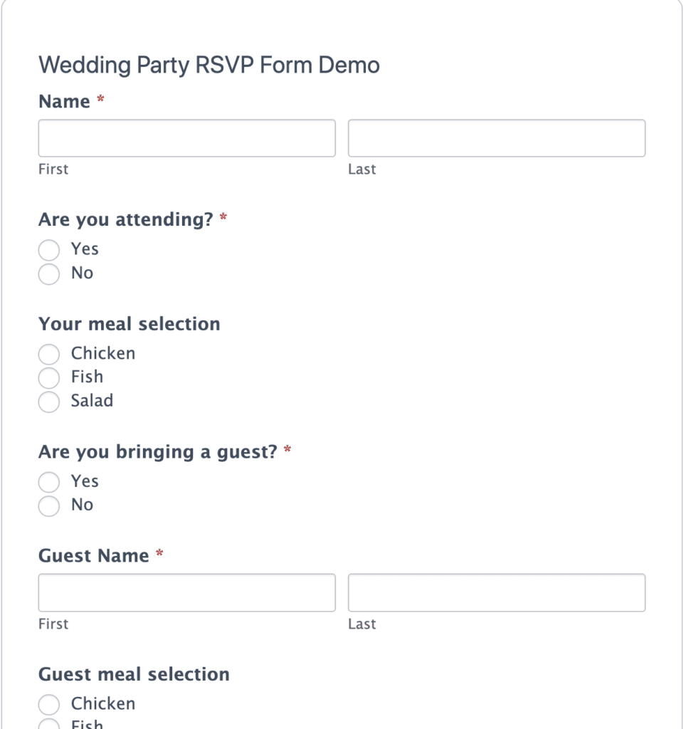 How To Create A Wedding RSVP Online 3 Steps 