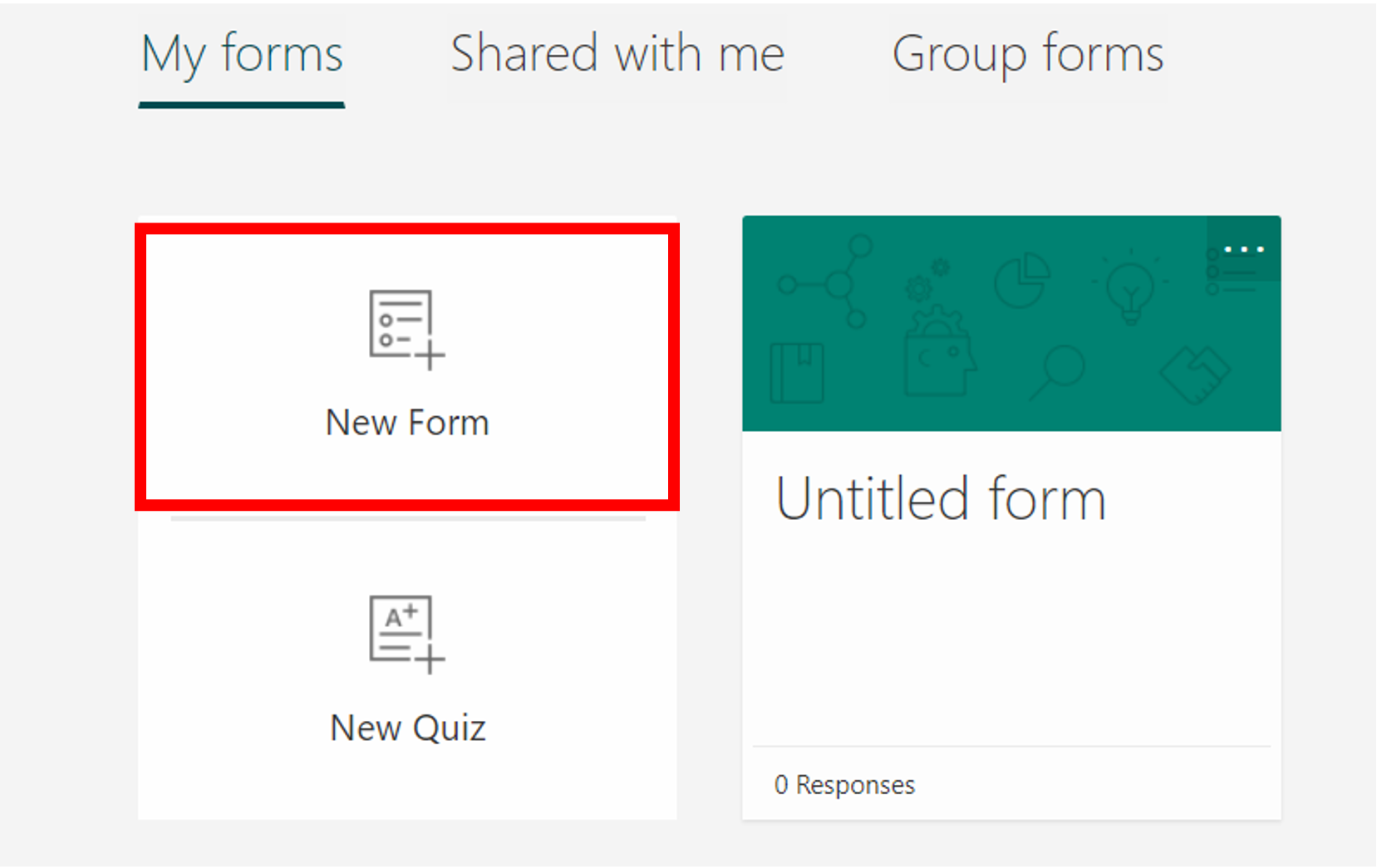 How To Create And Share A Microsoft Form Learning Technologies Marquette University