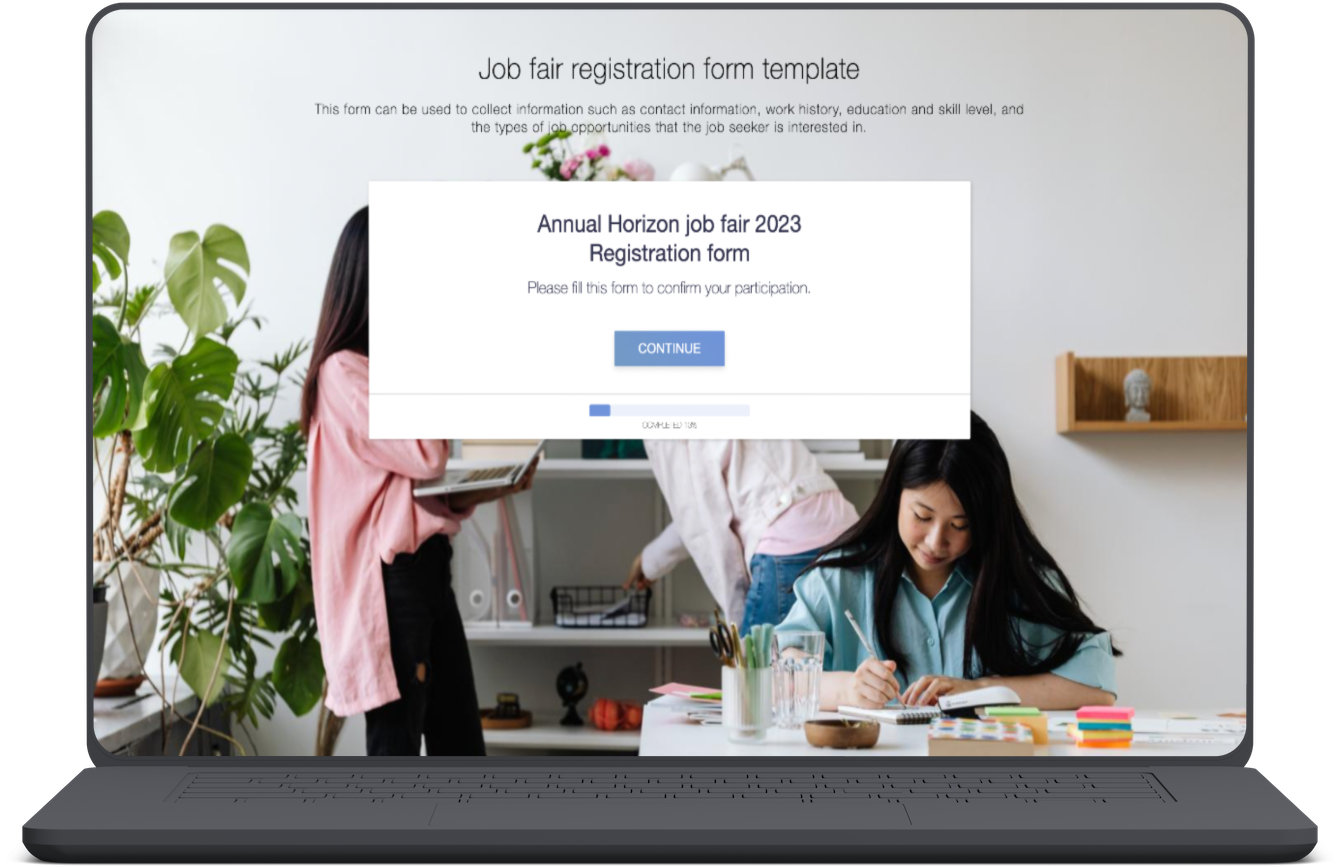 Job Fair Registration Form Template