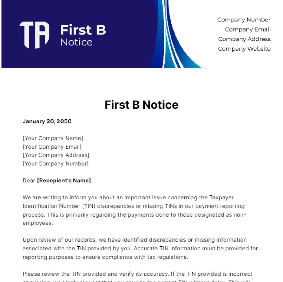 Page 16 Free Notice Templates Editable And Printable