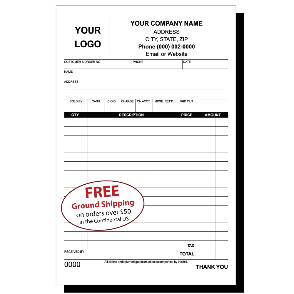 Receipt Form Template