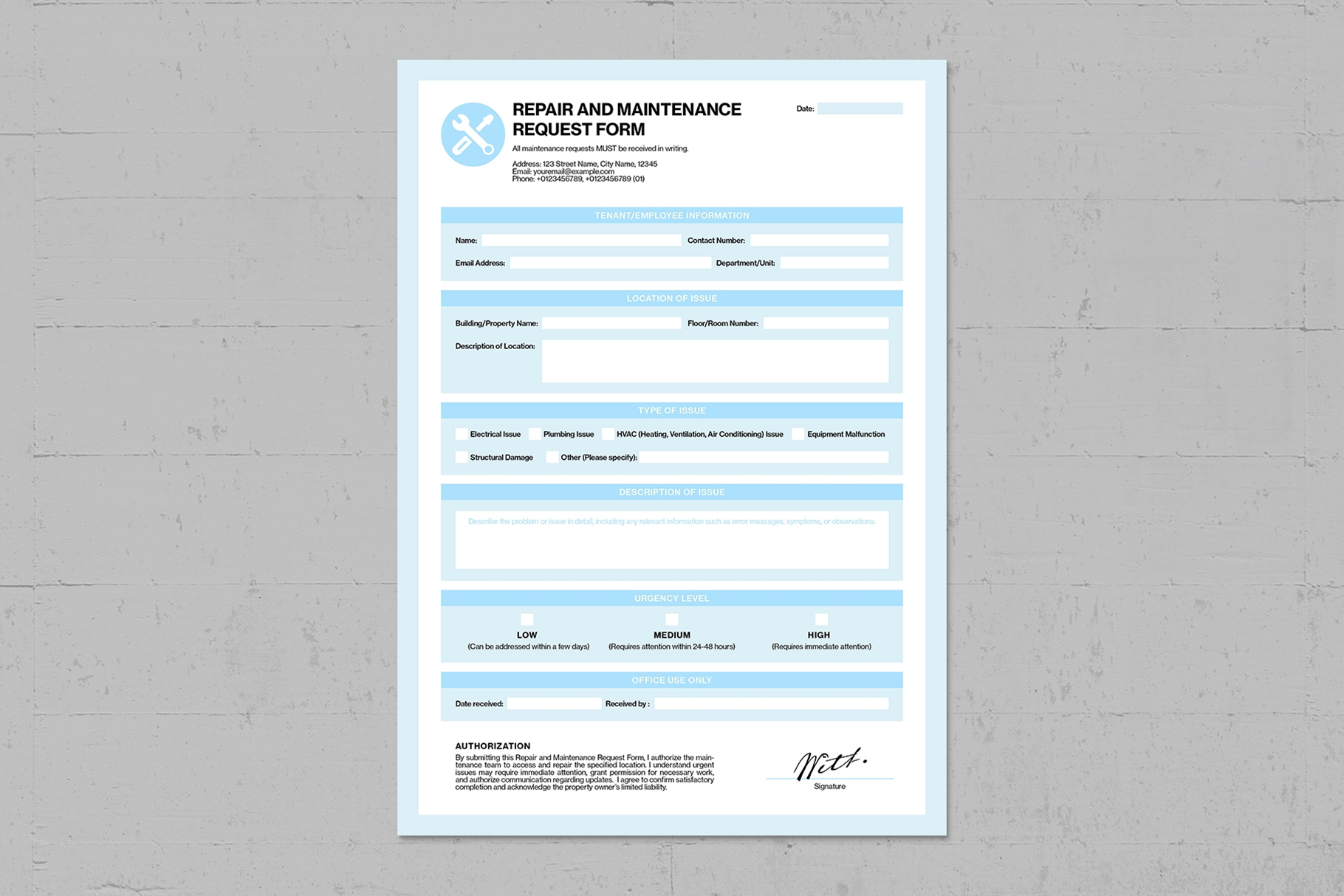 Request Form Template BrandPacks