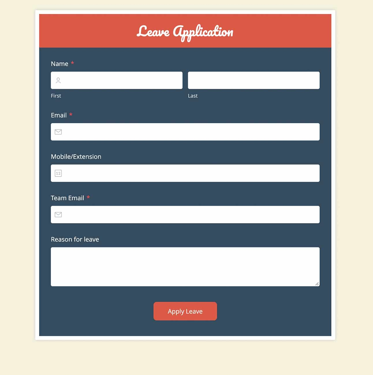 Request Form Templates Zoho Forms