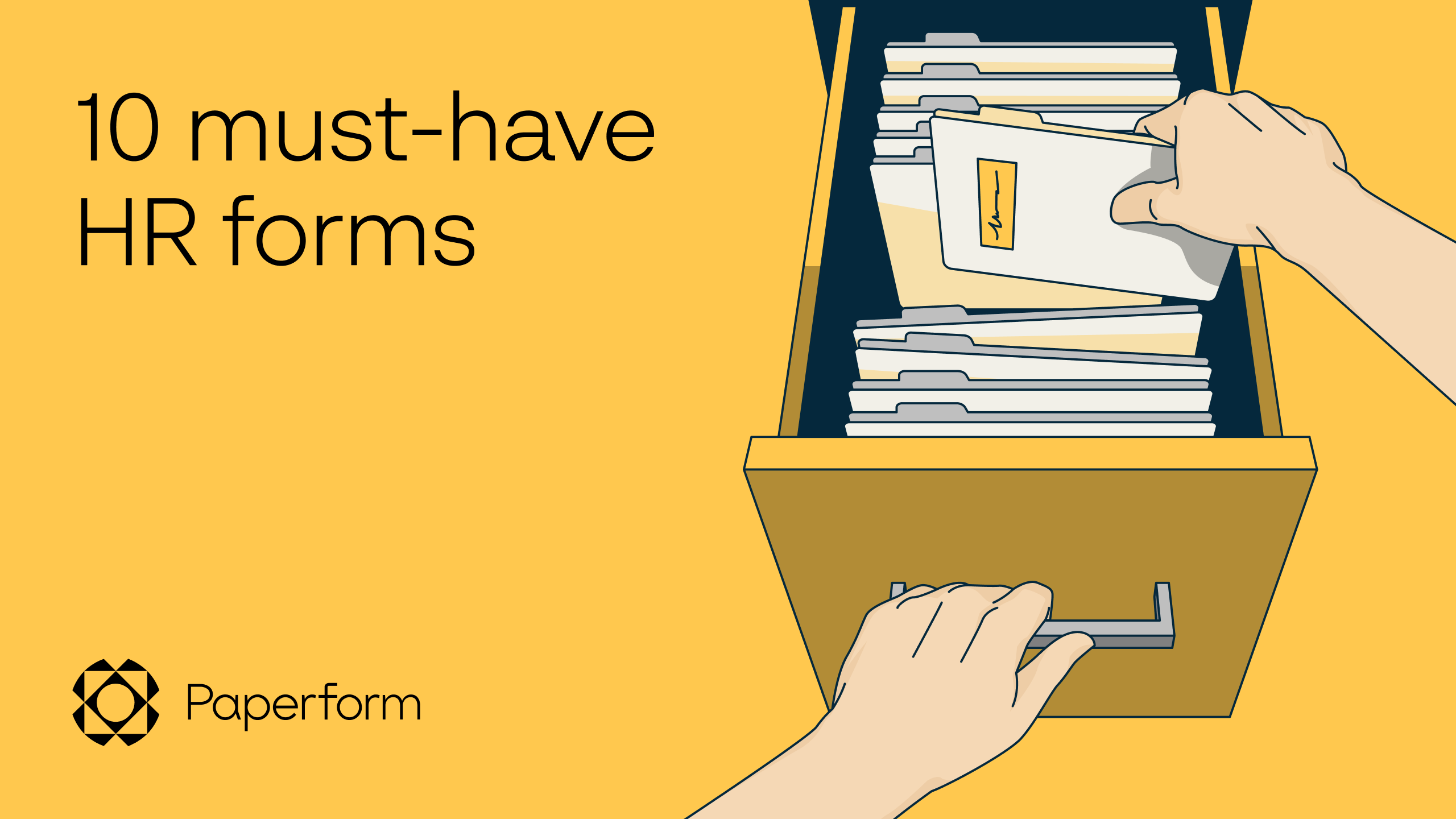 10 Must have Forms And Templates For HR Teams