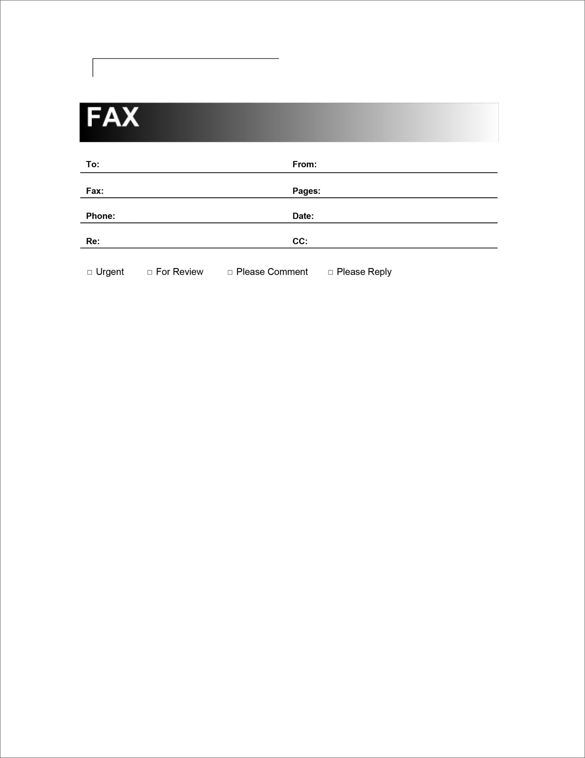 20 Free Fax Cover Templates Sheets In Microsoft Office DocX Worksheets Library