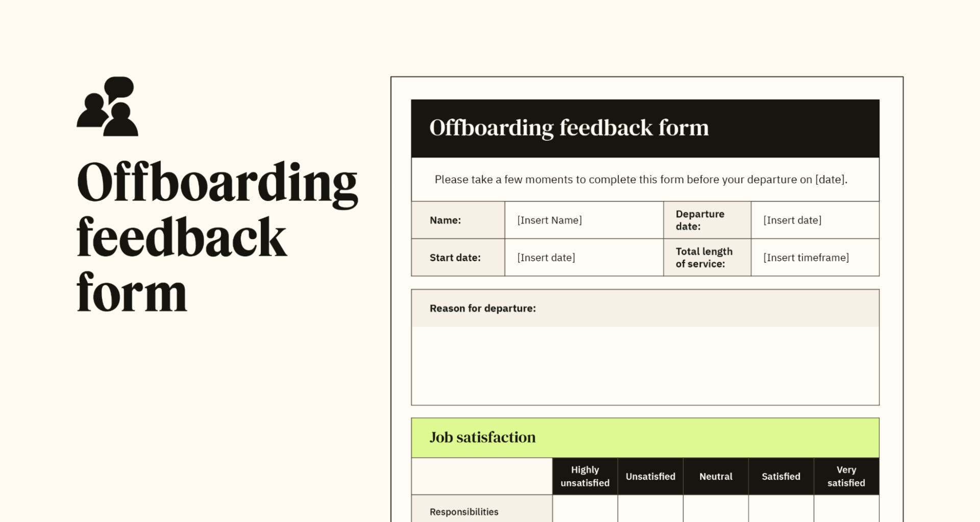25 Free And Customizable Feedback Form Templates