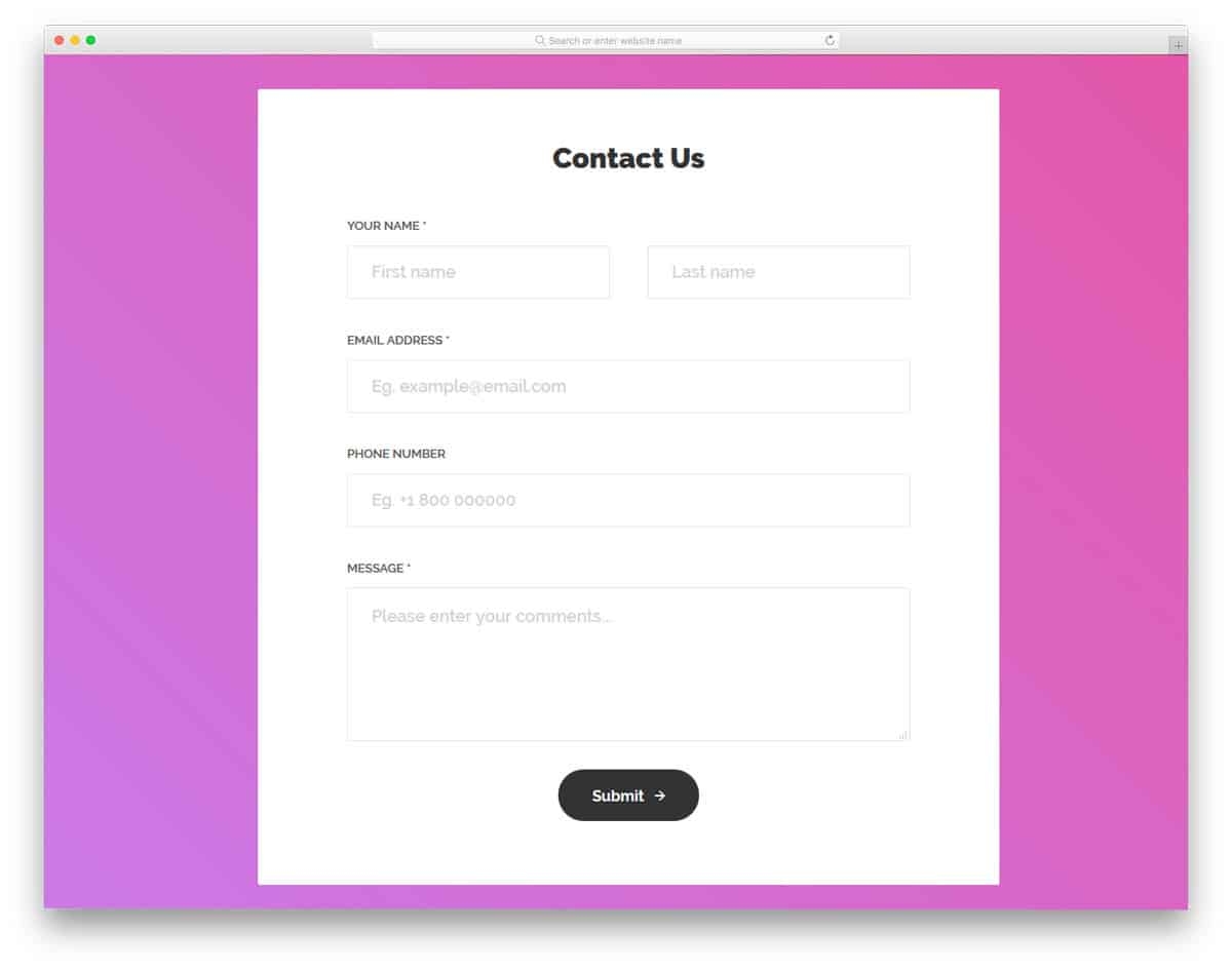 36 Most Beautiful CSS Forms Designed By Top Designers 2025