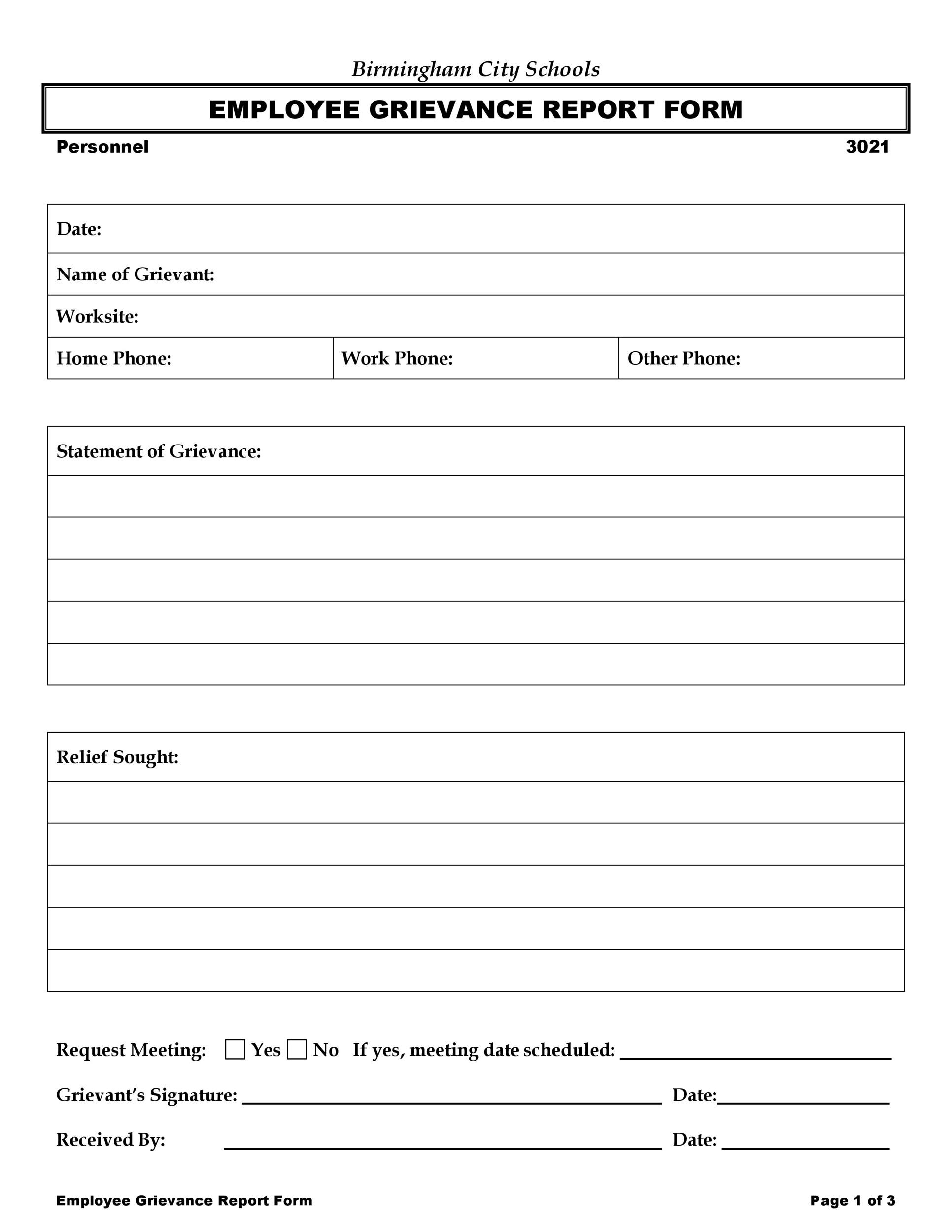 37 Editable Grievance Letters Tips U0026 Free Samples TemplateLab