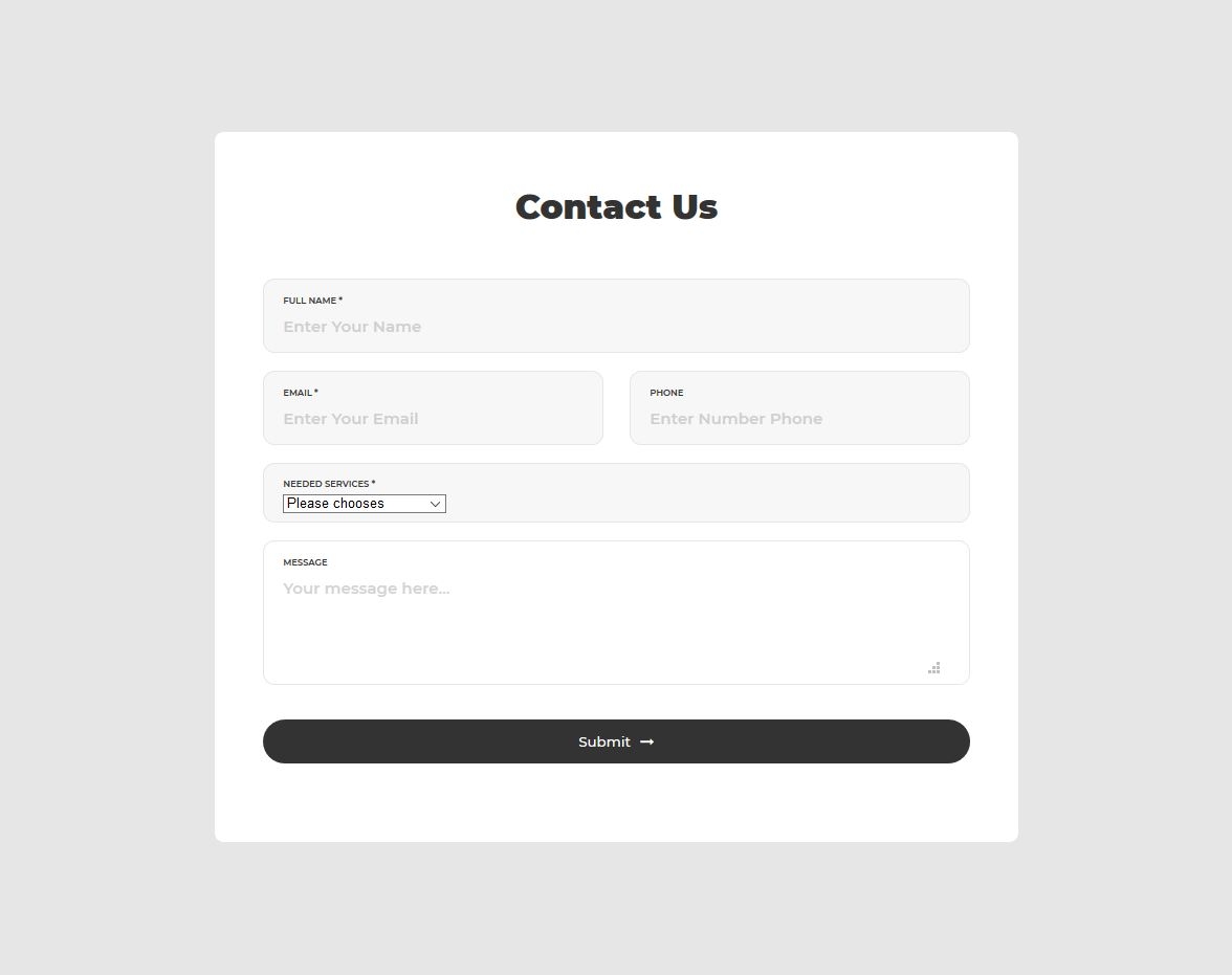 37 Free Bootstrap Contact Form Templates 2025 Colorlib