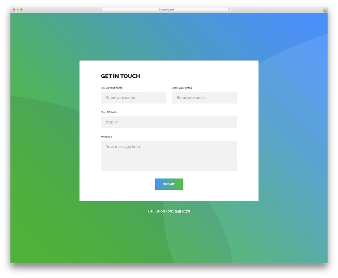 40 Best Free Inquiry Form Templates 2025 Colorlib