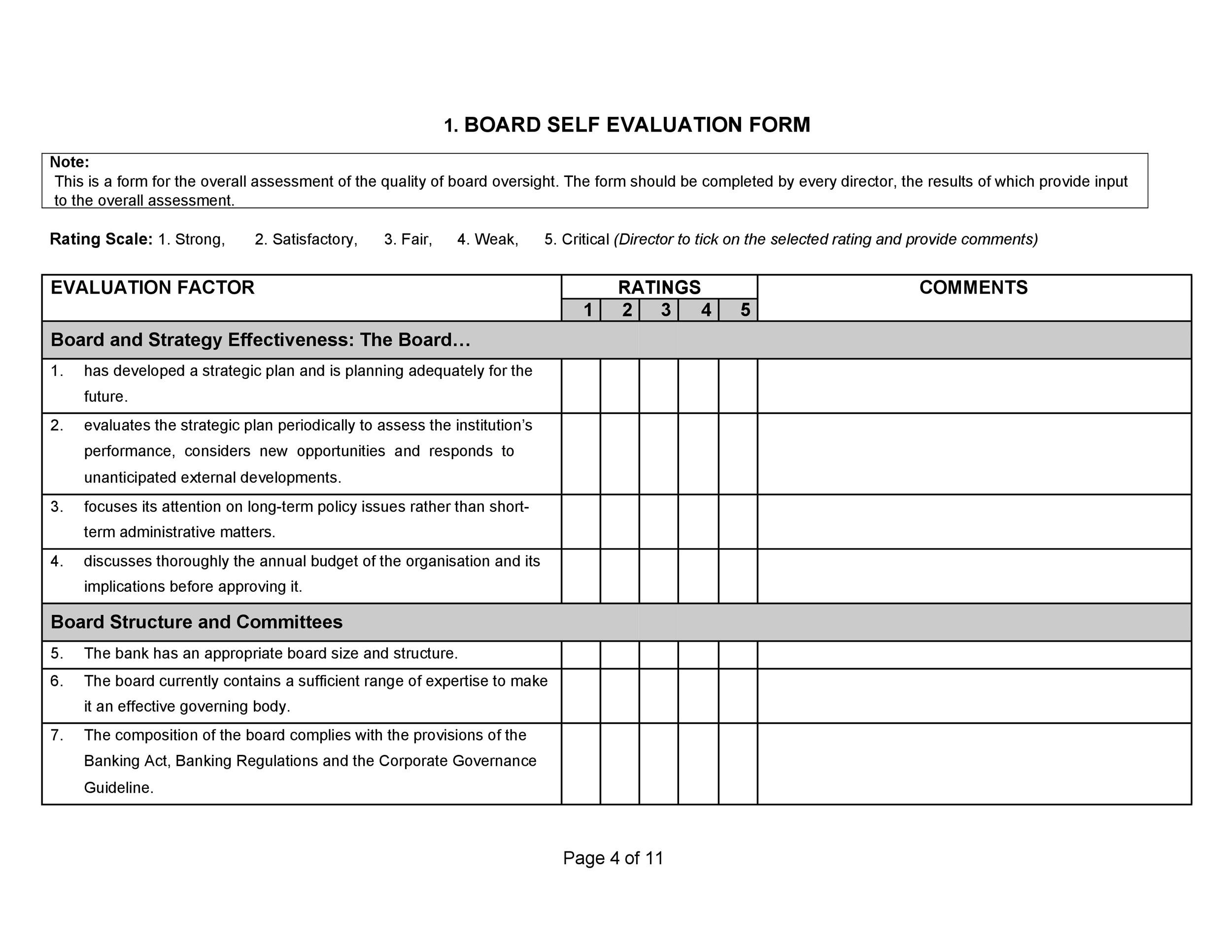 50 Self Evaluation Examples Forms U0026 Questions TemplateLab
