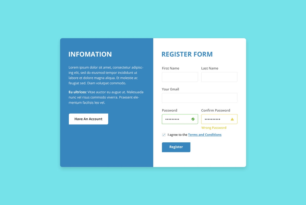 Free Registration Form Templates