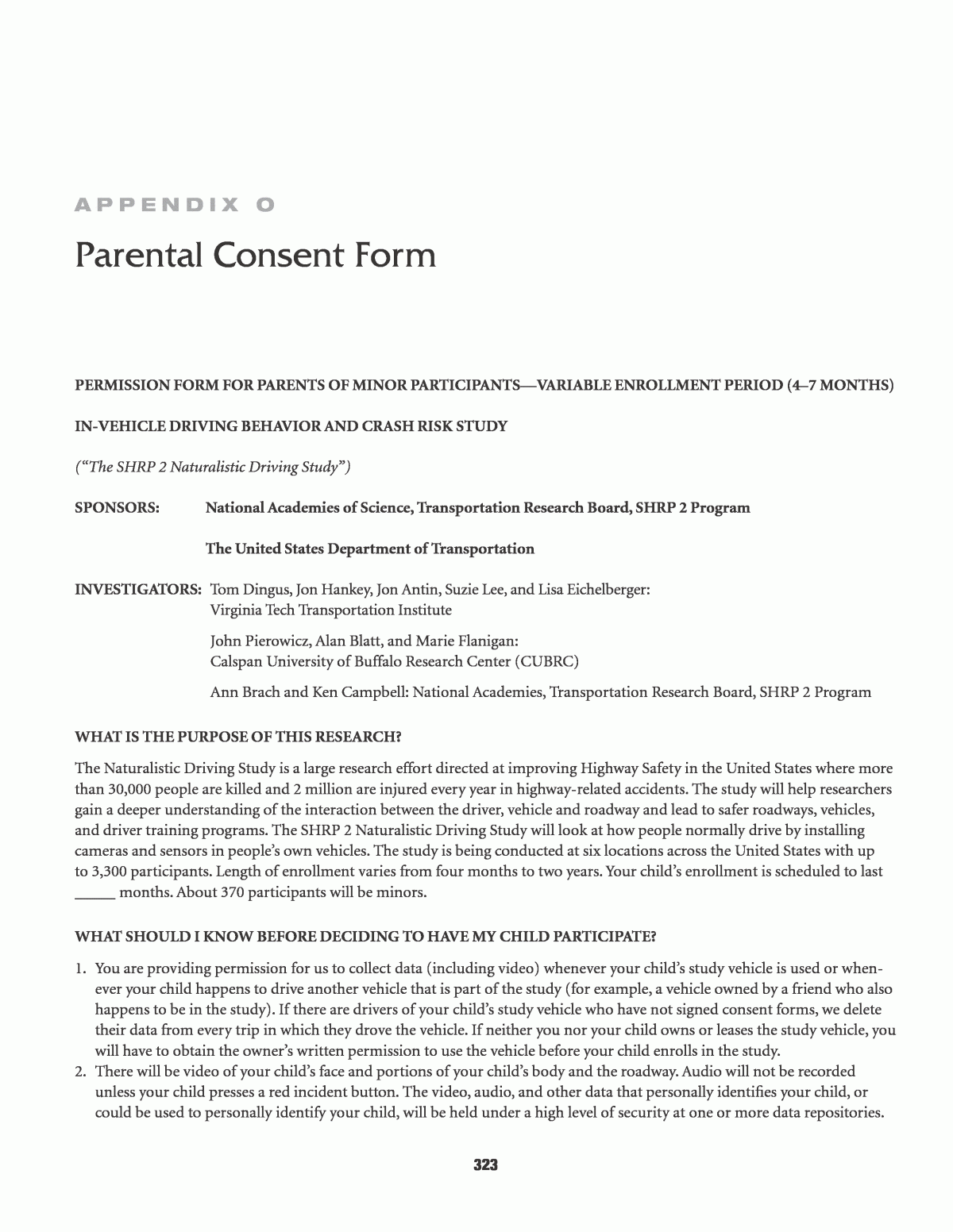 Consent Form Template For Research