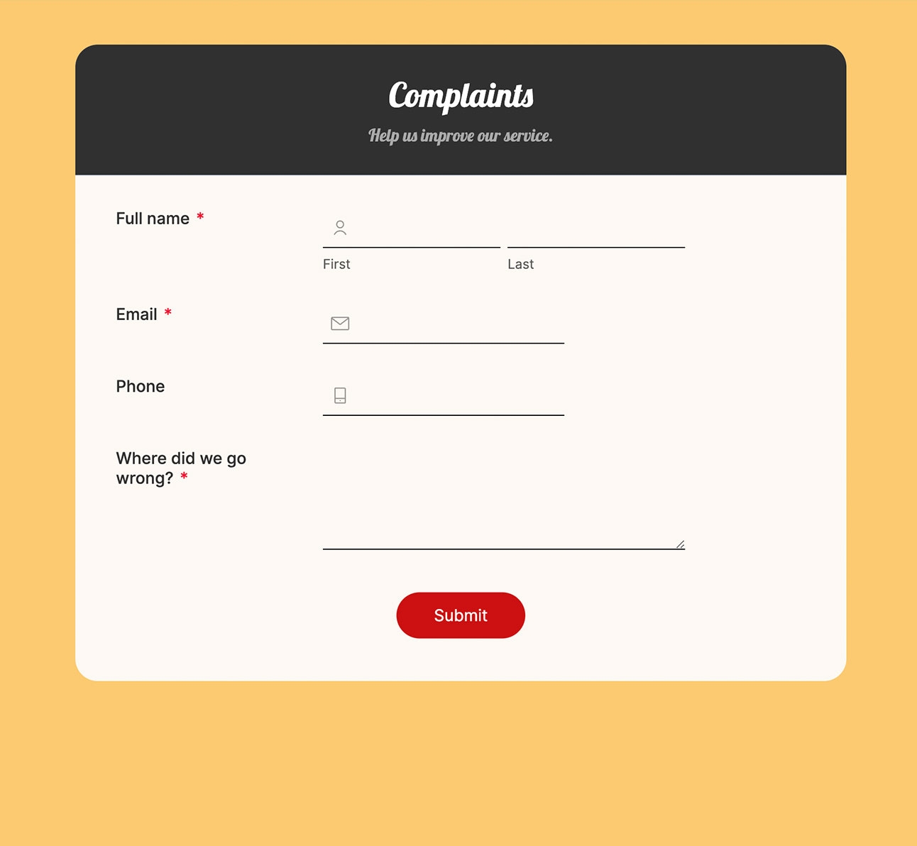 Business Form Templates Zoho Forms