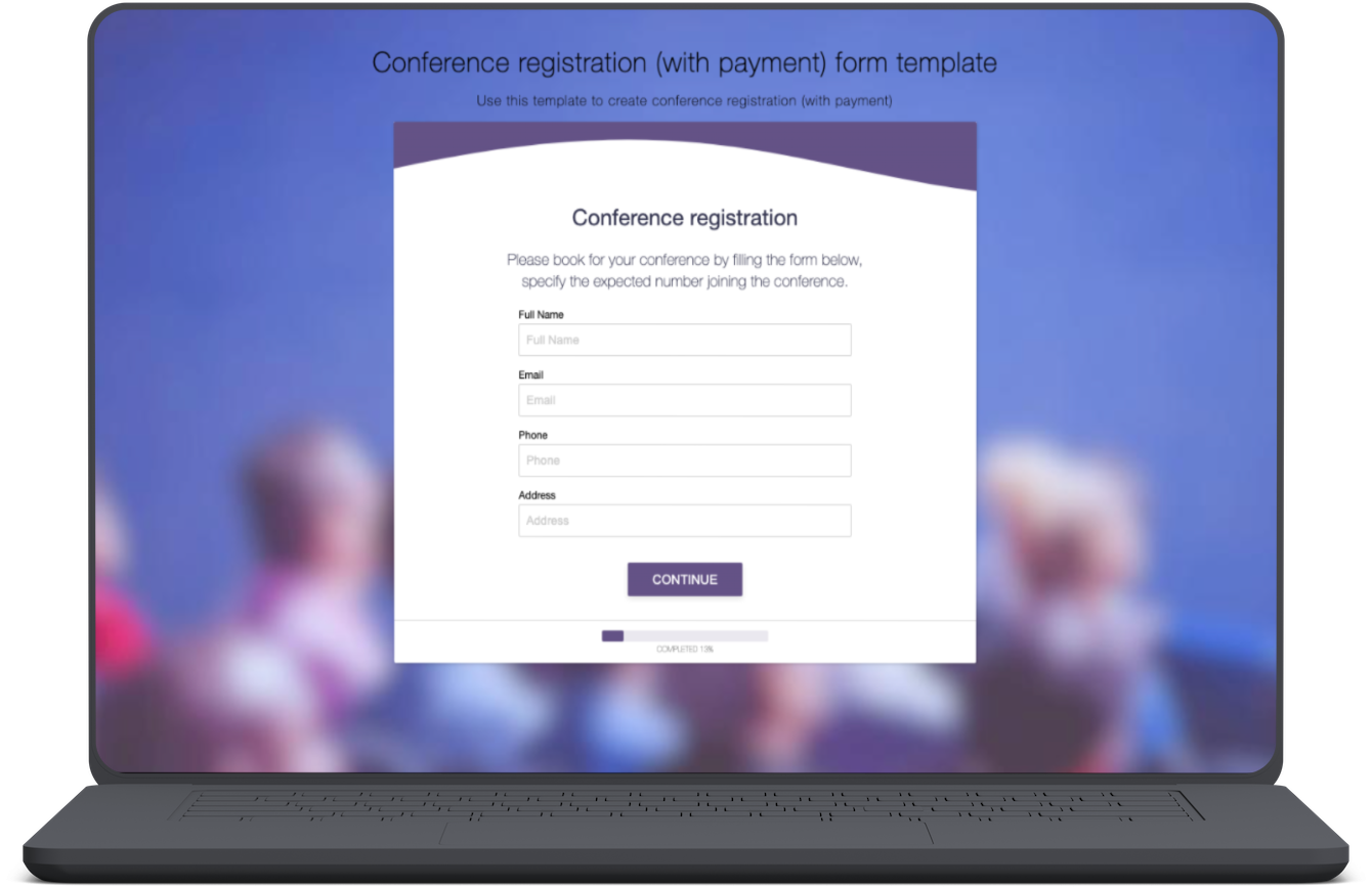 Conference Registration Form Template