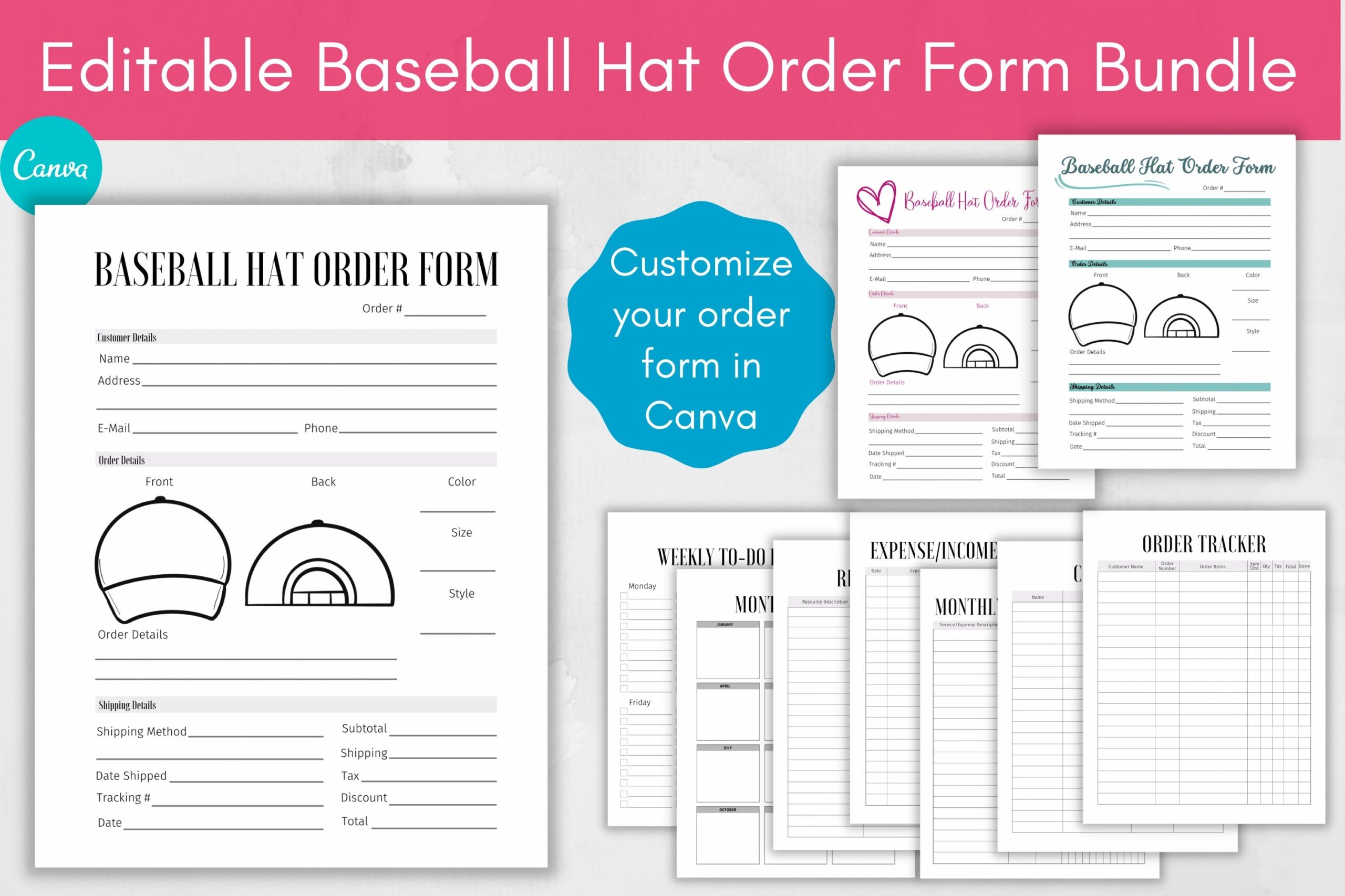 Template Order Form