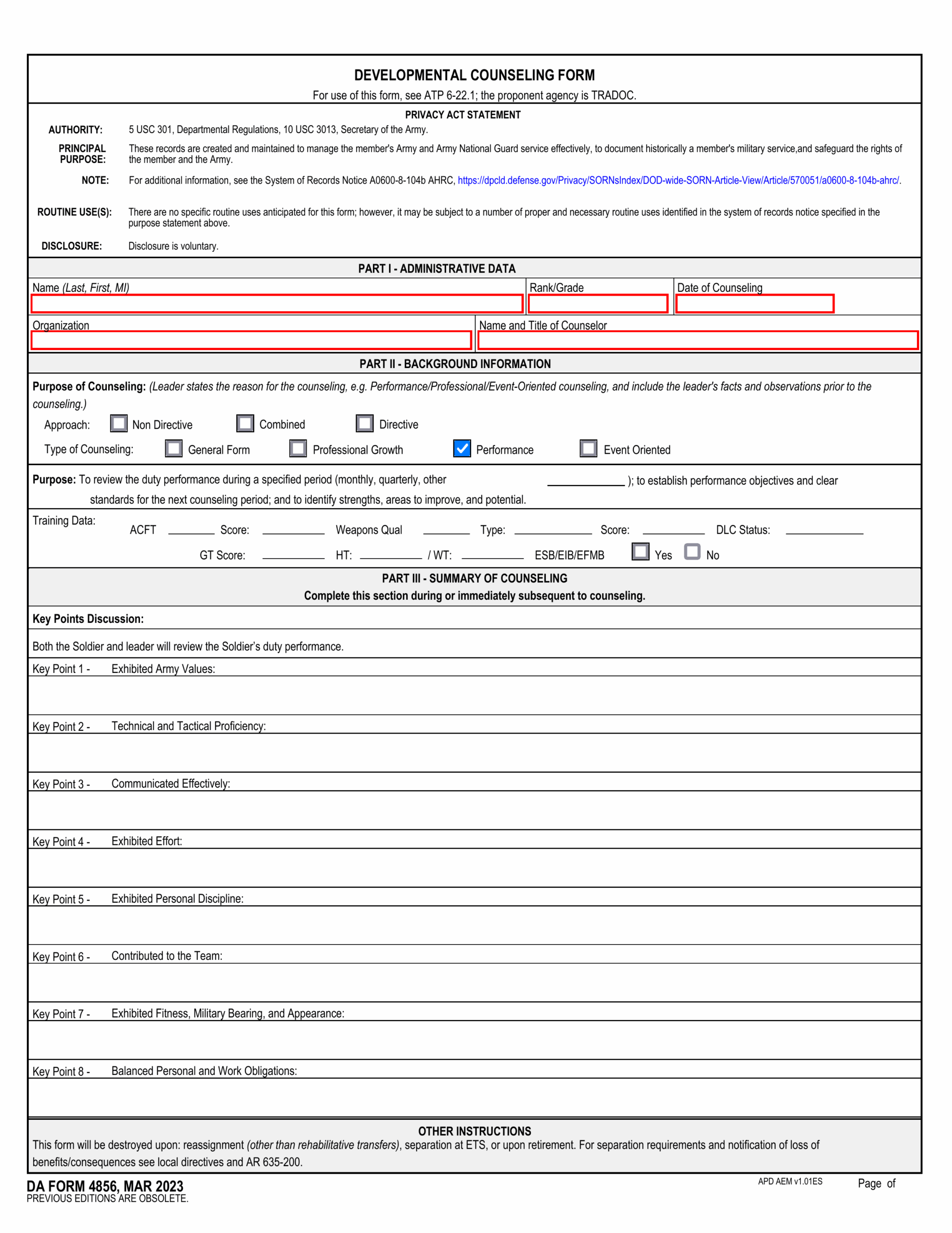 DA Form 5960 2024 2025 Fill Edit And Download PDF Guru