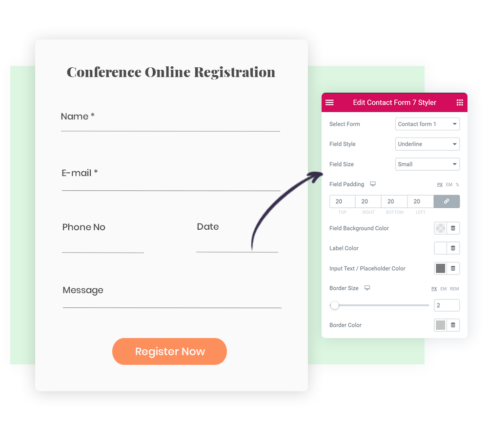 Elementor Contact Form 7 Widget Ultimate Addons For Elementor