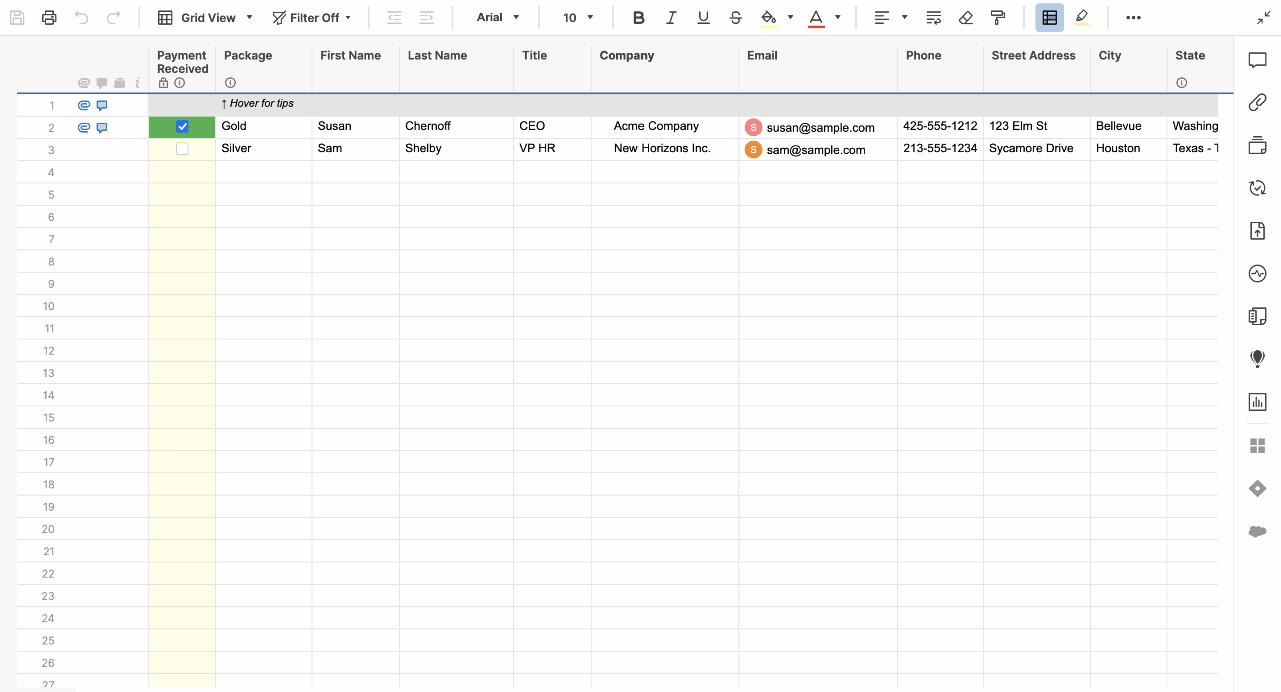 Event Registration With Form U0026 Summary Template Smartsheet