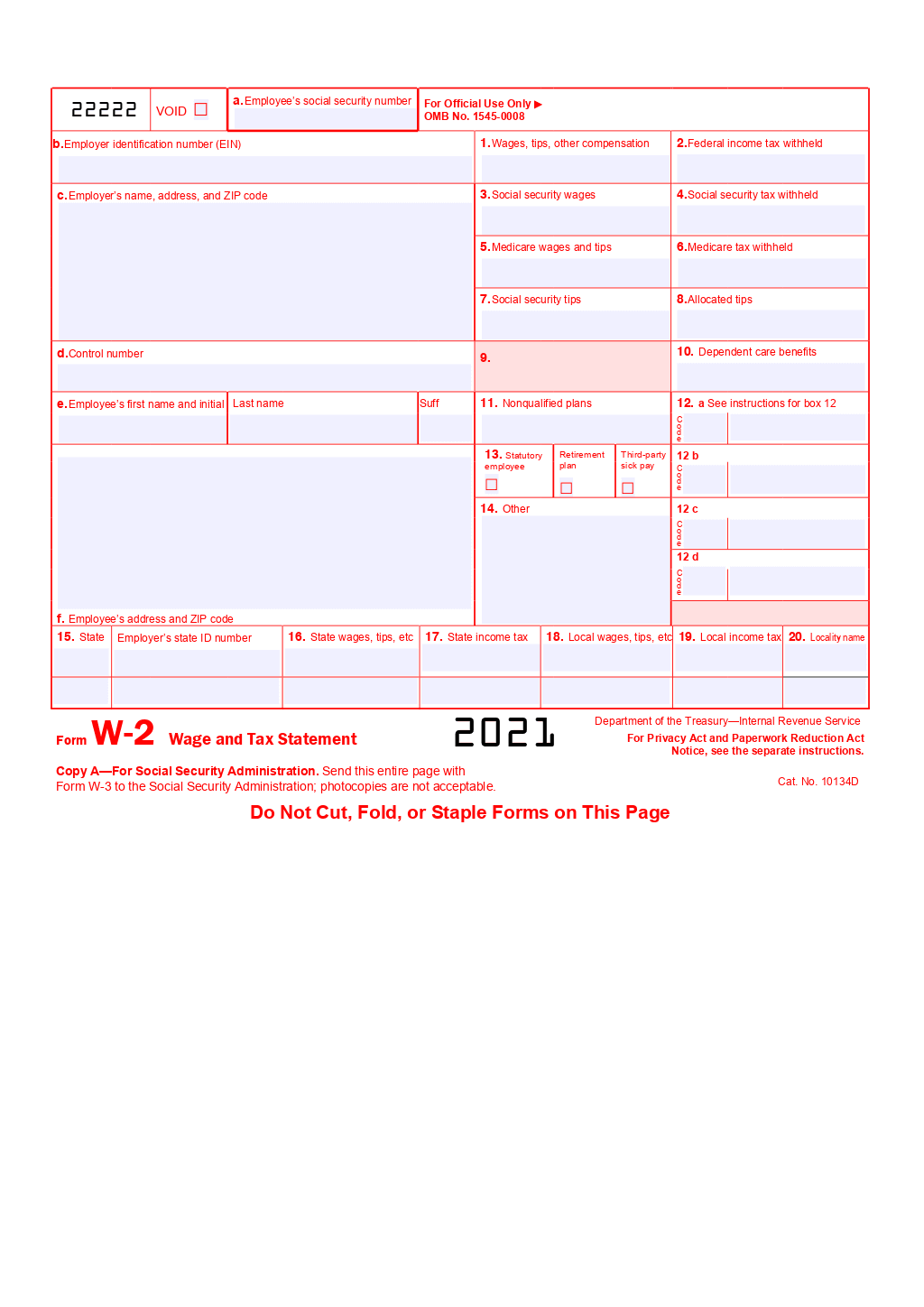 Form W 2 Wage And Tax Statement Template ONLYOFFICE