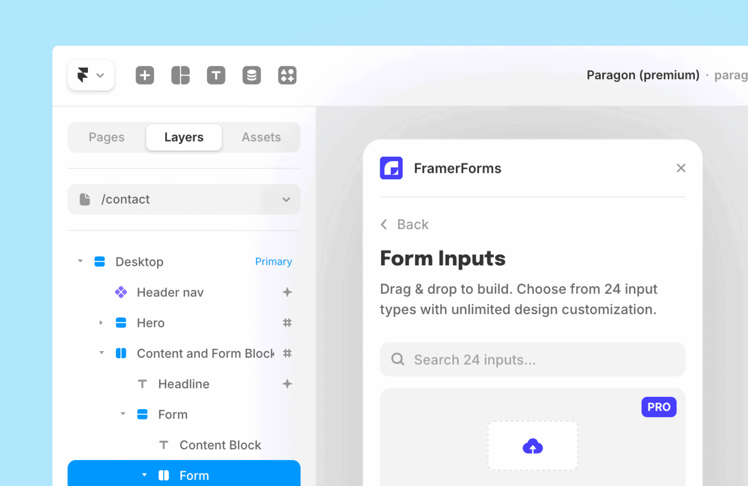 FramerForms Custom Forms In Framer