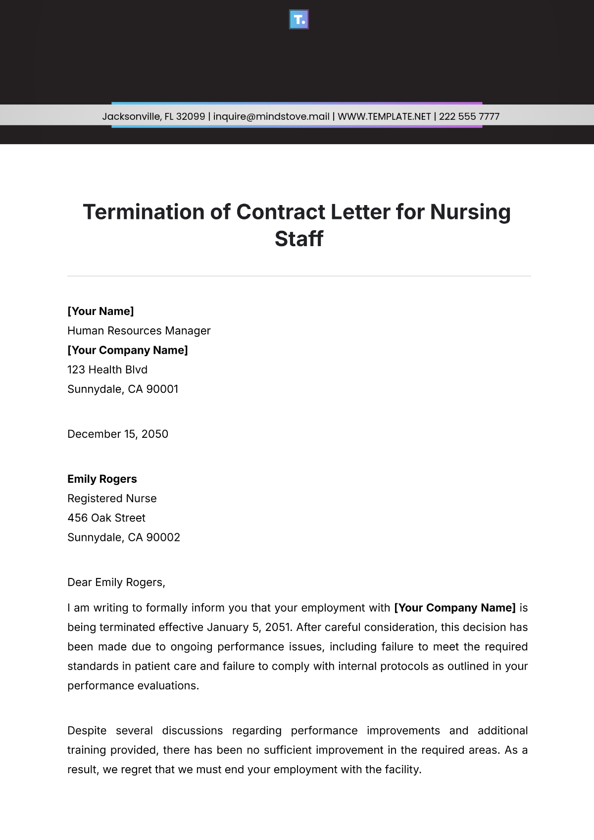 Cancellation Request Form Template