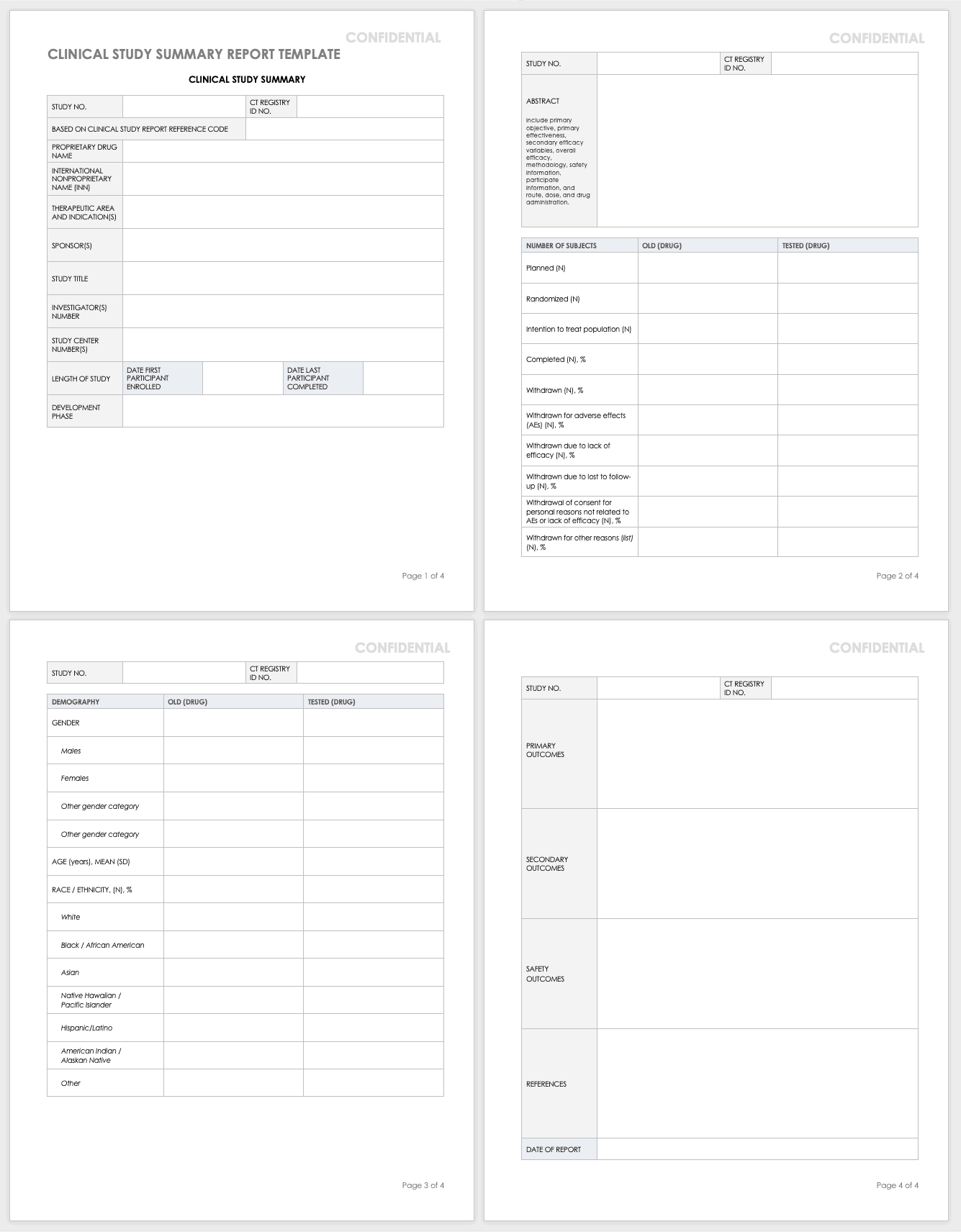 Drug Test Results Form Template Free