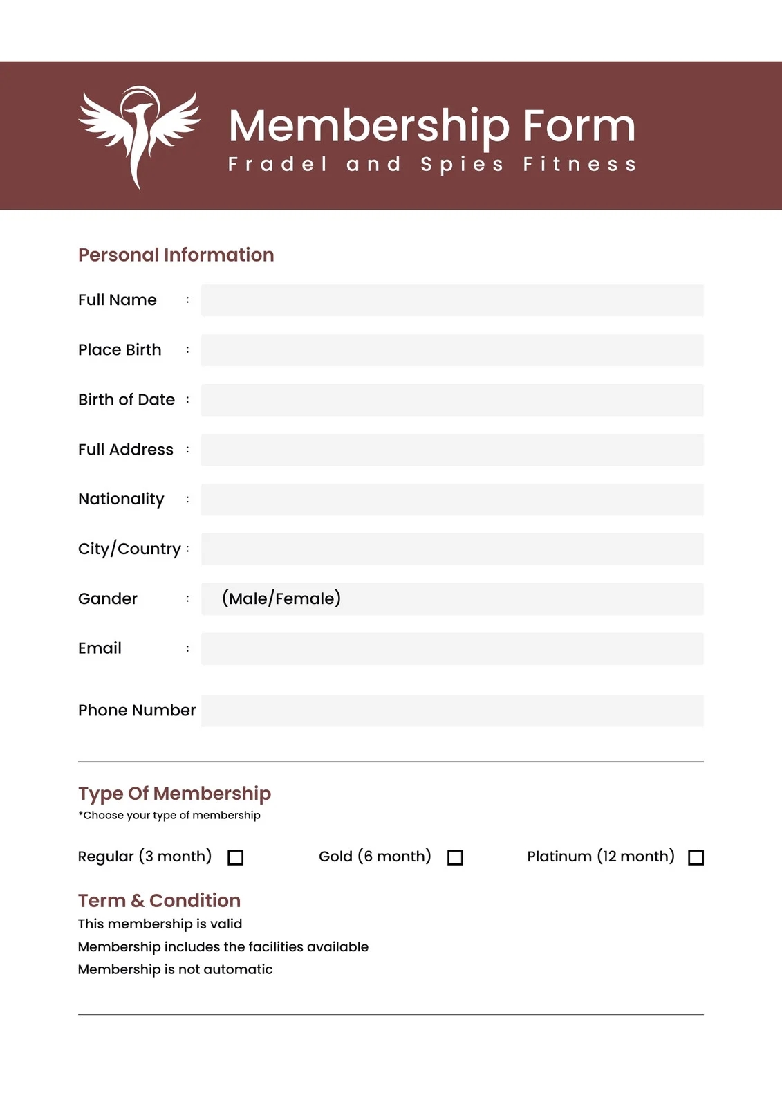 Free Form Document Templates To Customize And Print Canva