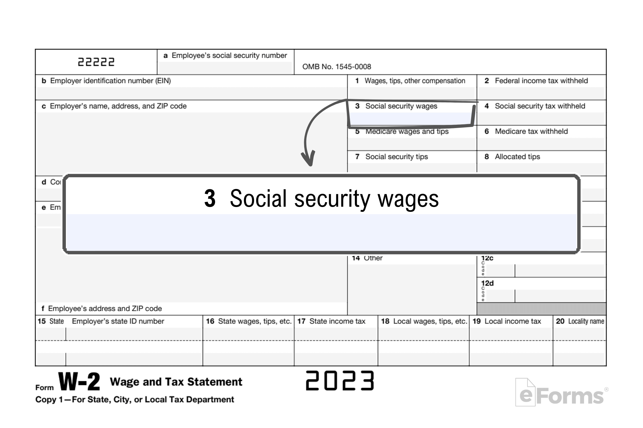 Free W2 Form Template
