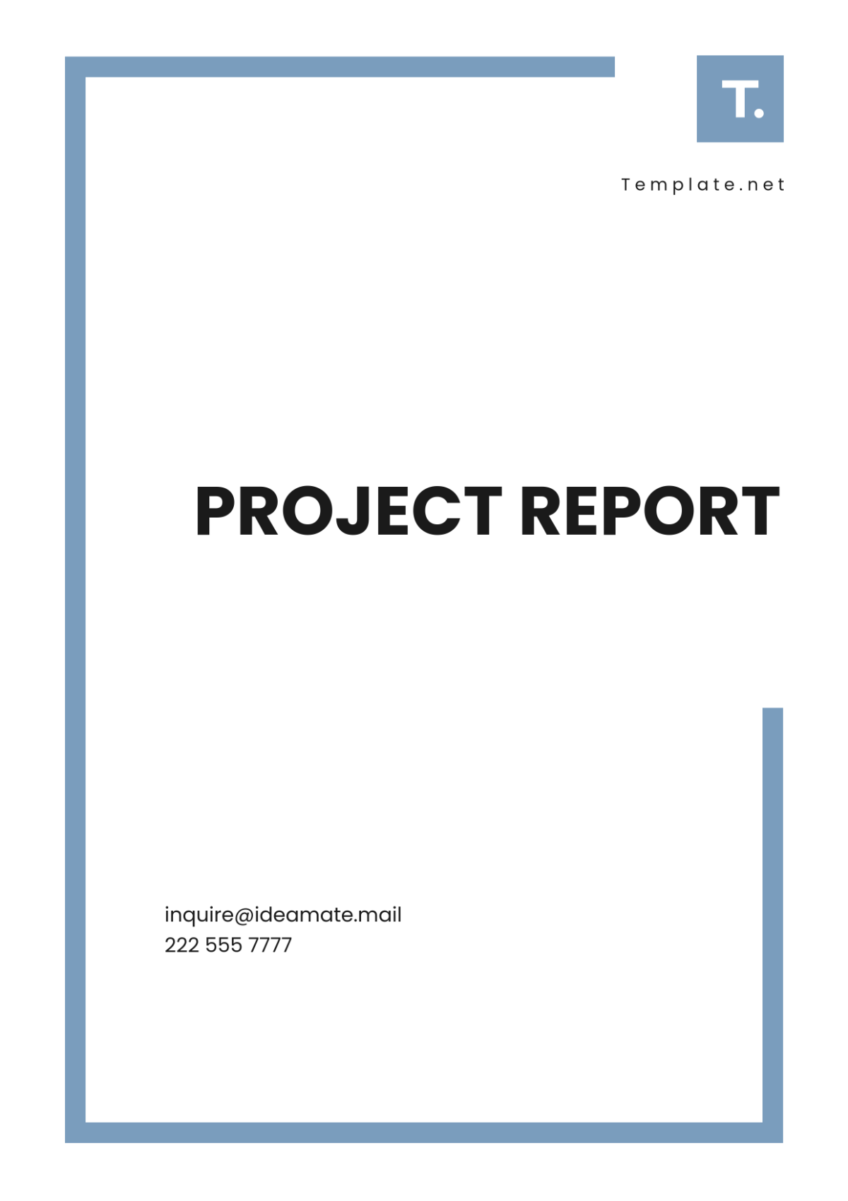 Free Report Templates To Edit Online And Print