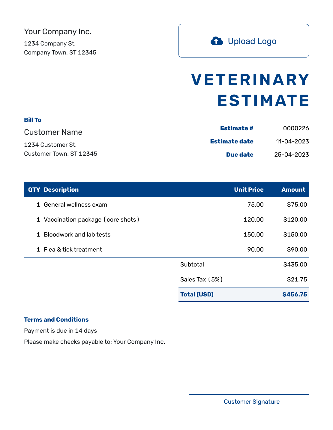 Veterinary Form Templates