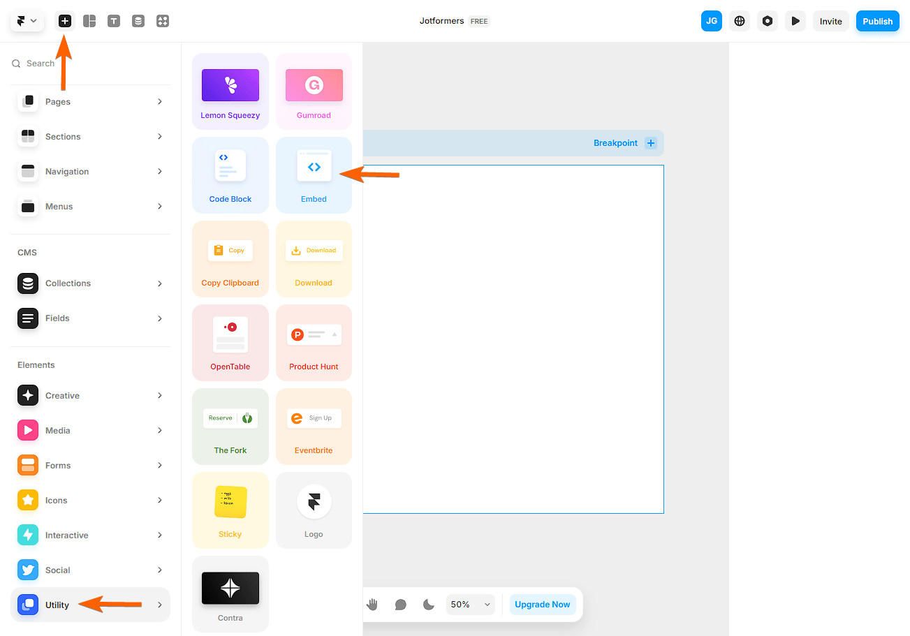 Framer Form Template