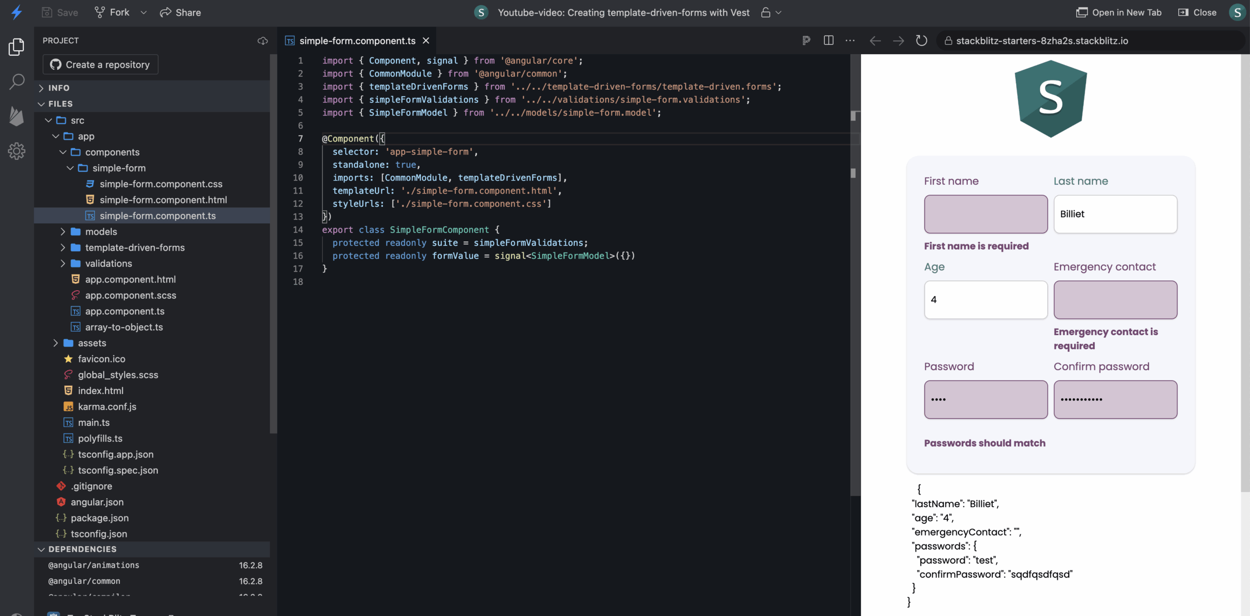 I Open sourced My Angular Template driven Forms Solution Simplified Angular Blog