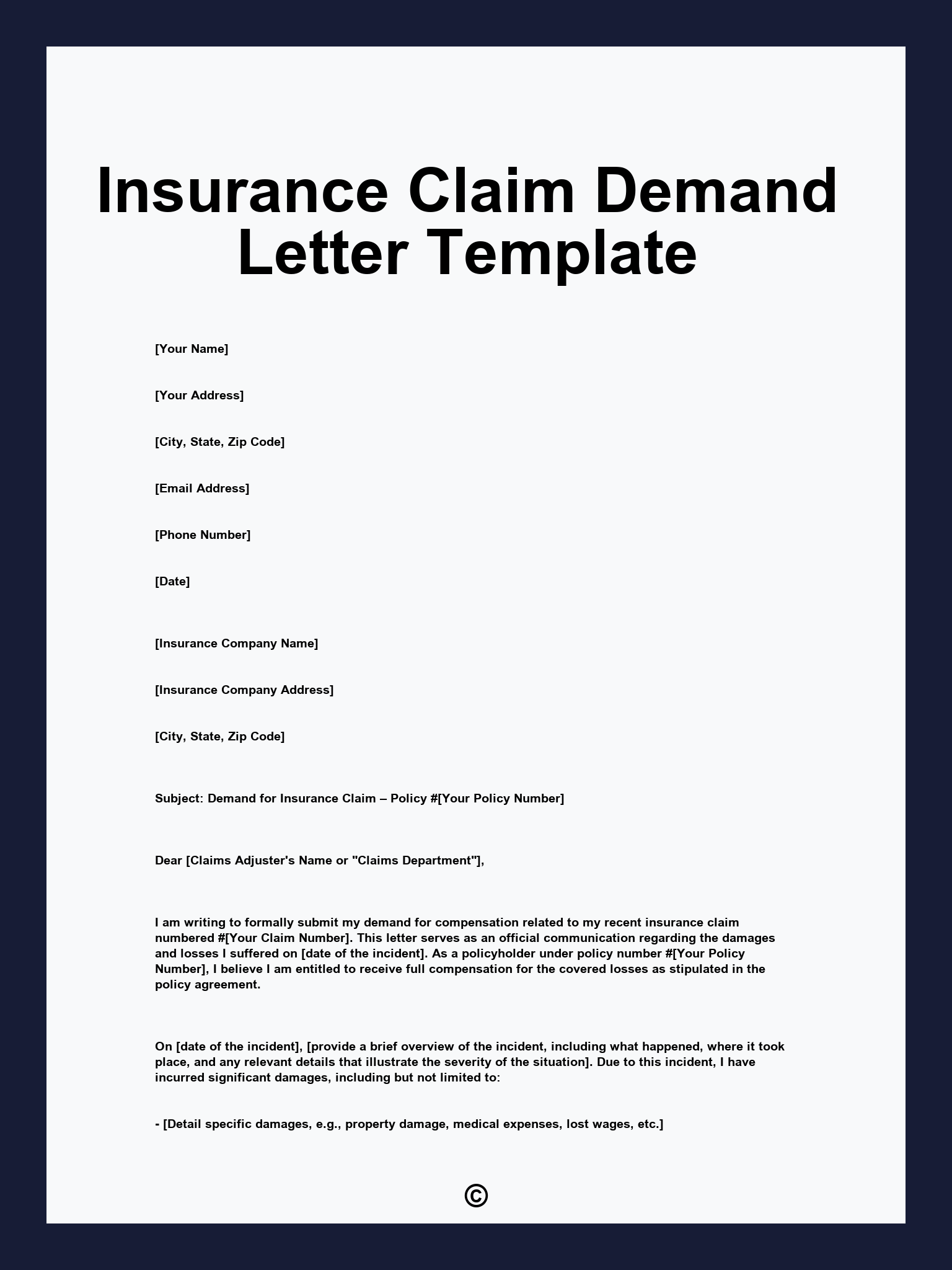 Lost Wages Form Template