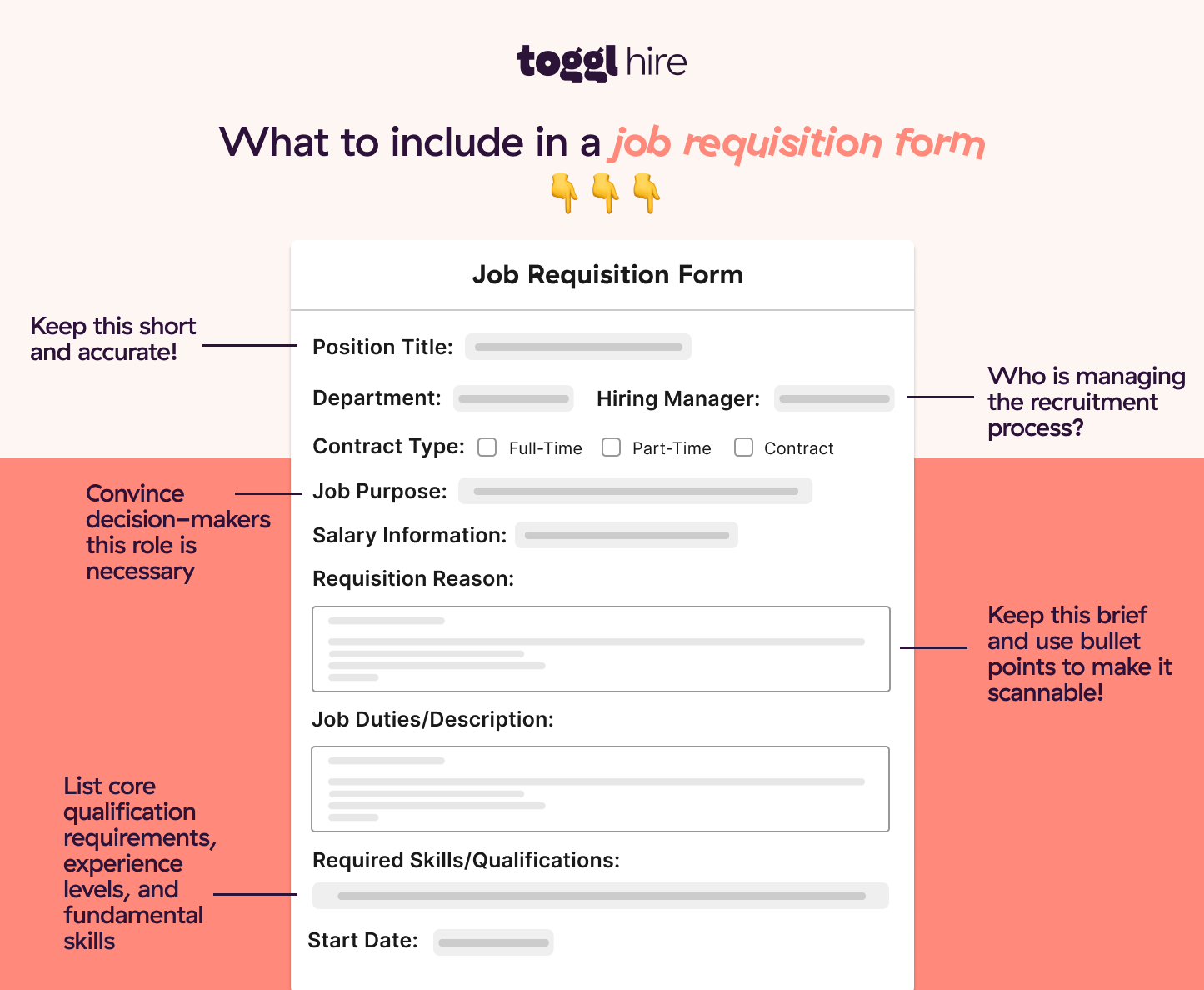 Job Requisition The Ultimate Guide U0026 FREE Template Toggl Hire