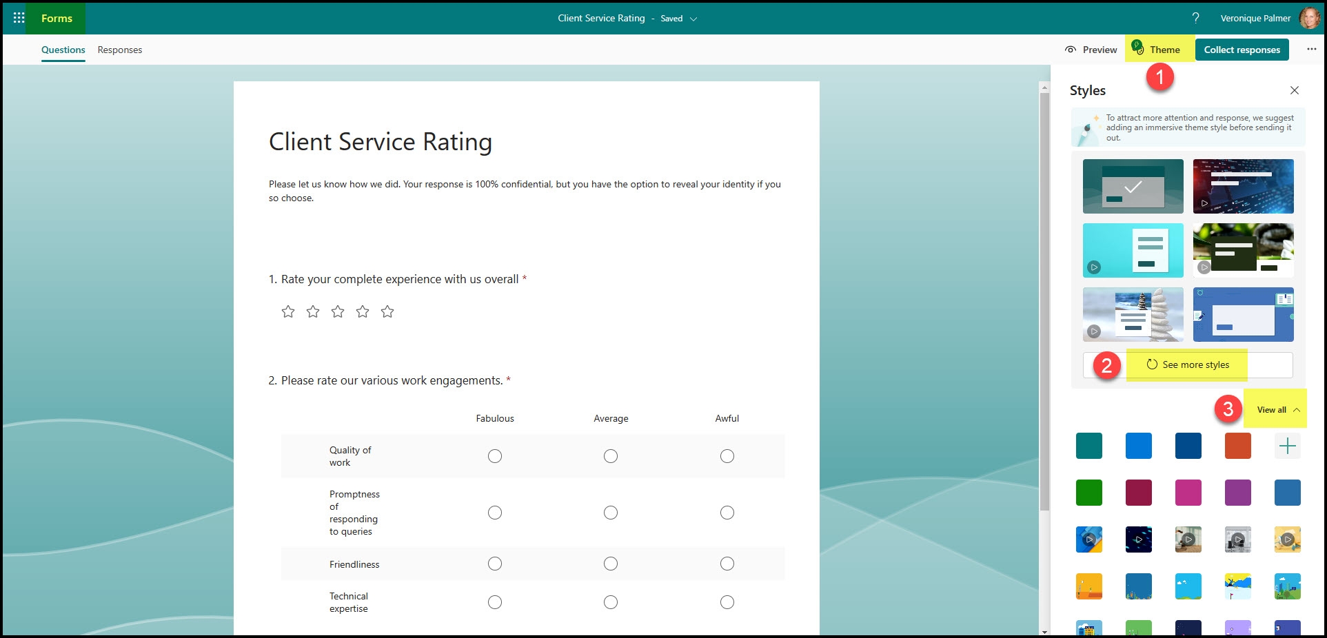 New Formatting Options For Microsoft Forms Views From Veronique