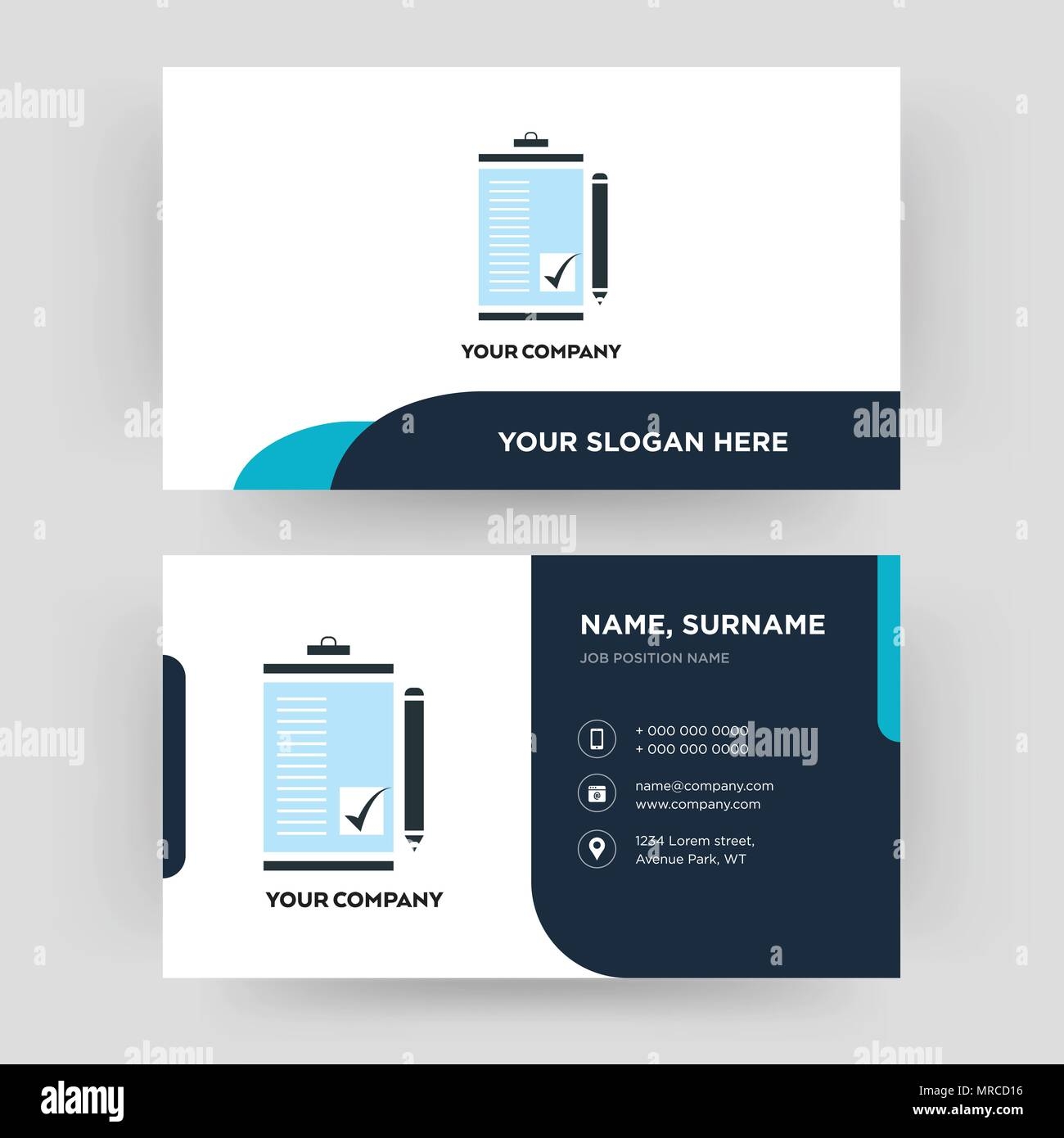 Business Card Request Form Template