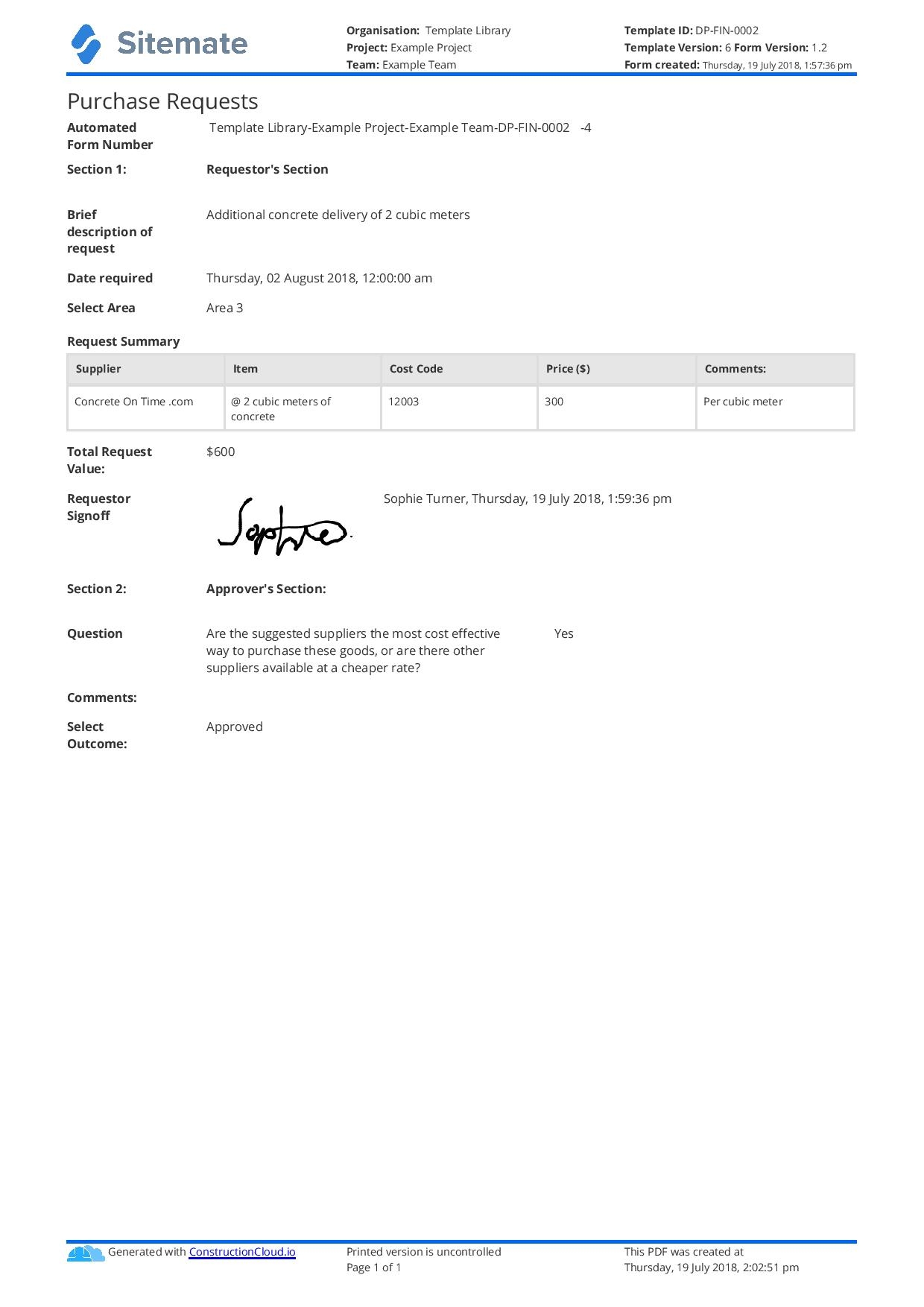Purchase Request Form Template better Than Word Doc PDF And Excel 