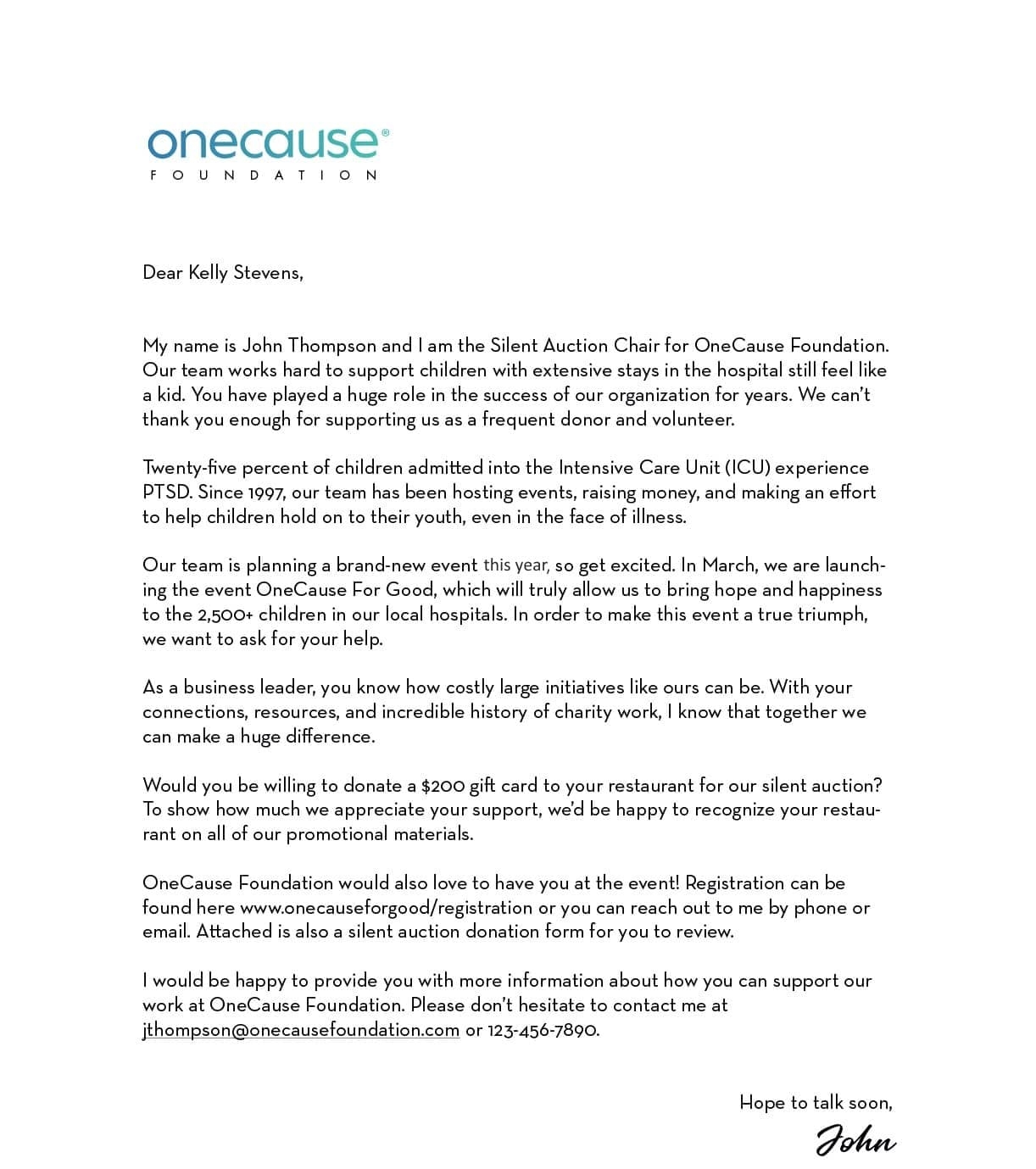 Silent Auction Donation Request Letter How To U0026 Templates