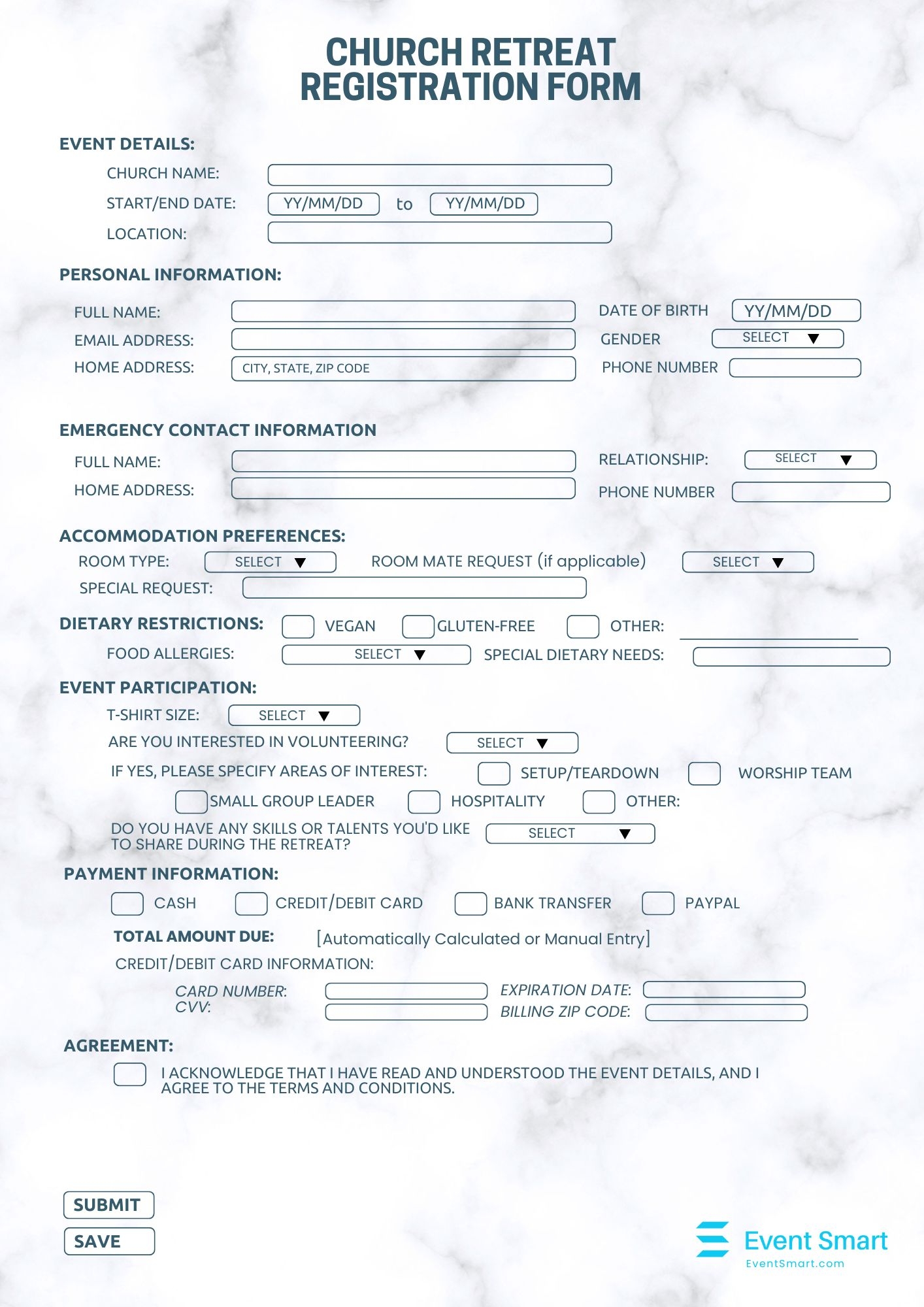 The Ultimate Guide To Retreat Registration Form Event Smart